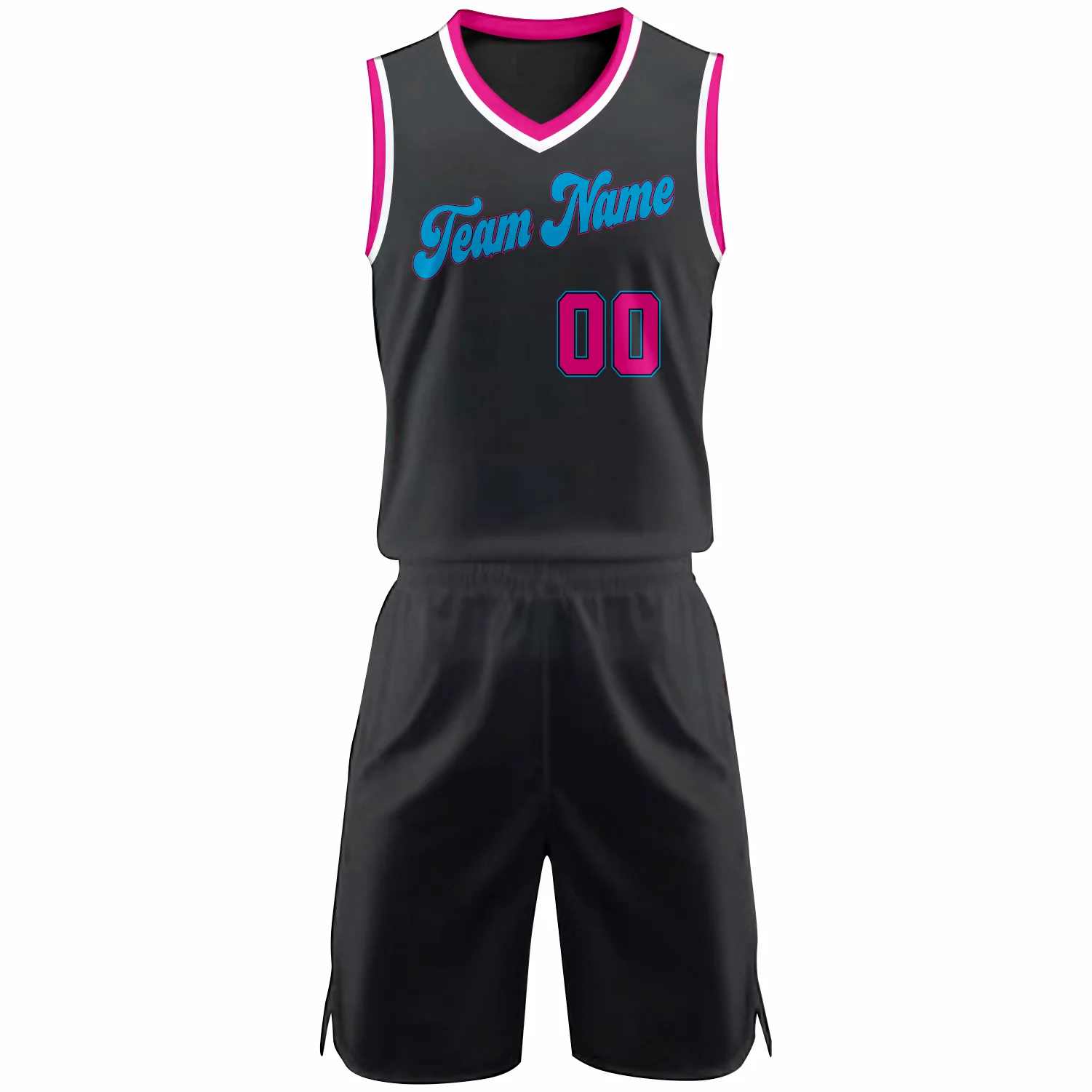 Gamble NS Customizable Basketball Jersey With Optional Shorts - Hipona Sports
