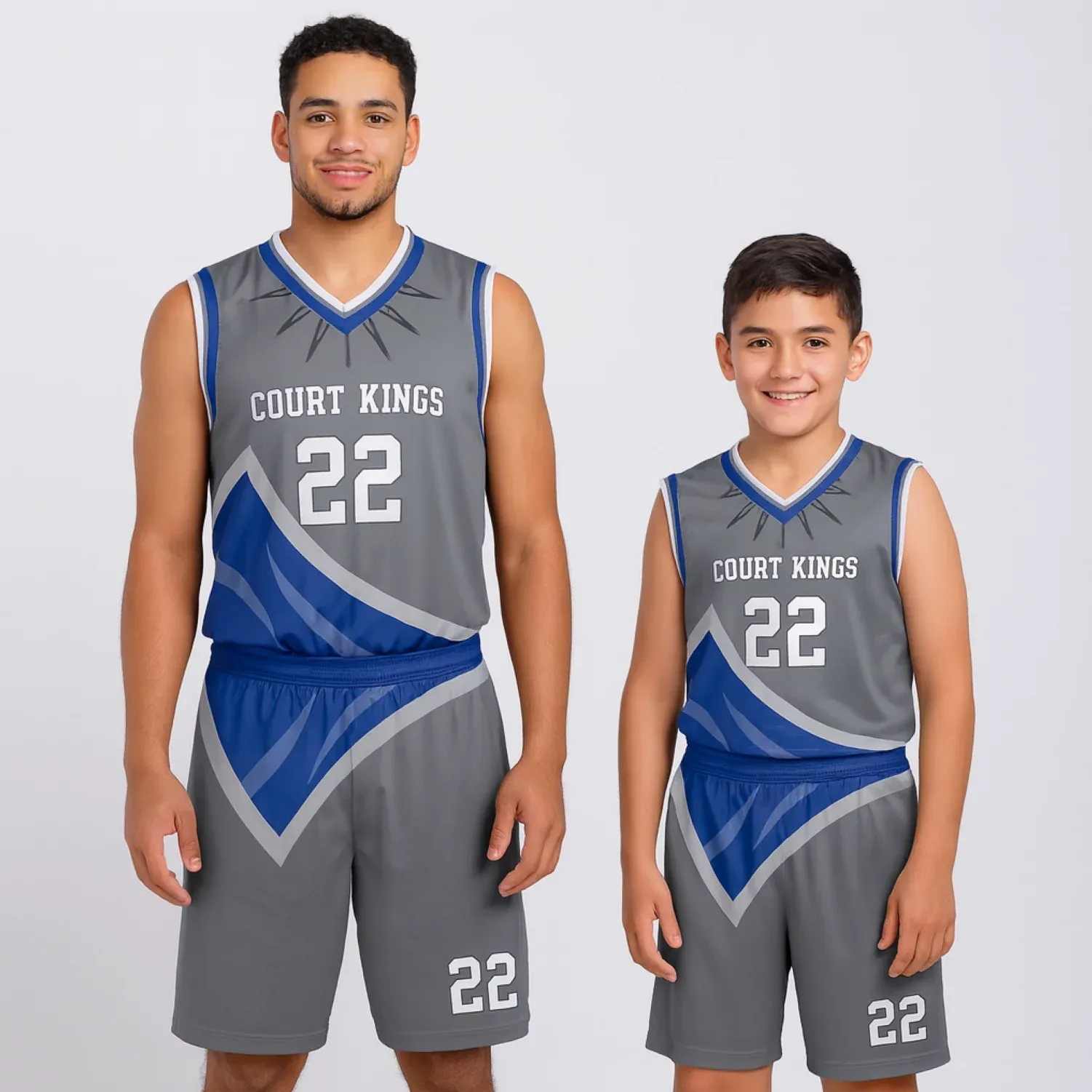 Rouser NS Customizable Basketball Jersey With Optional Shorts - Hipona Sports