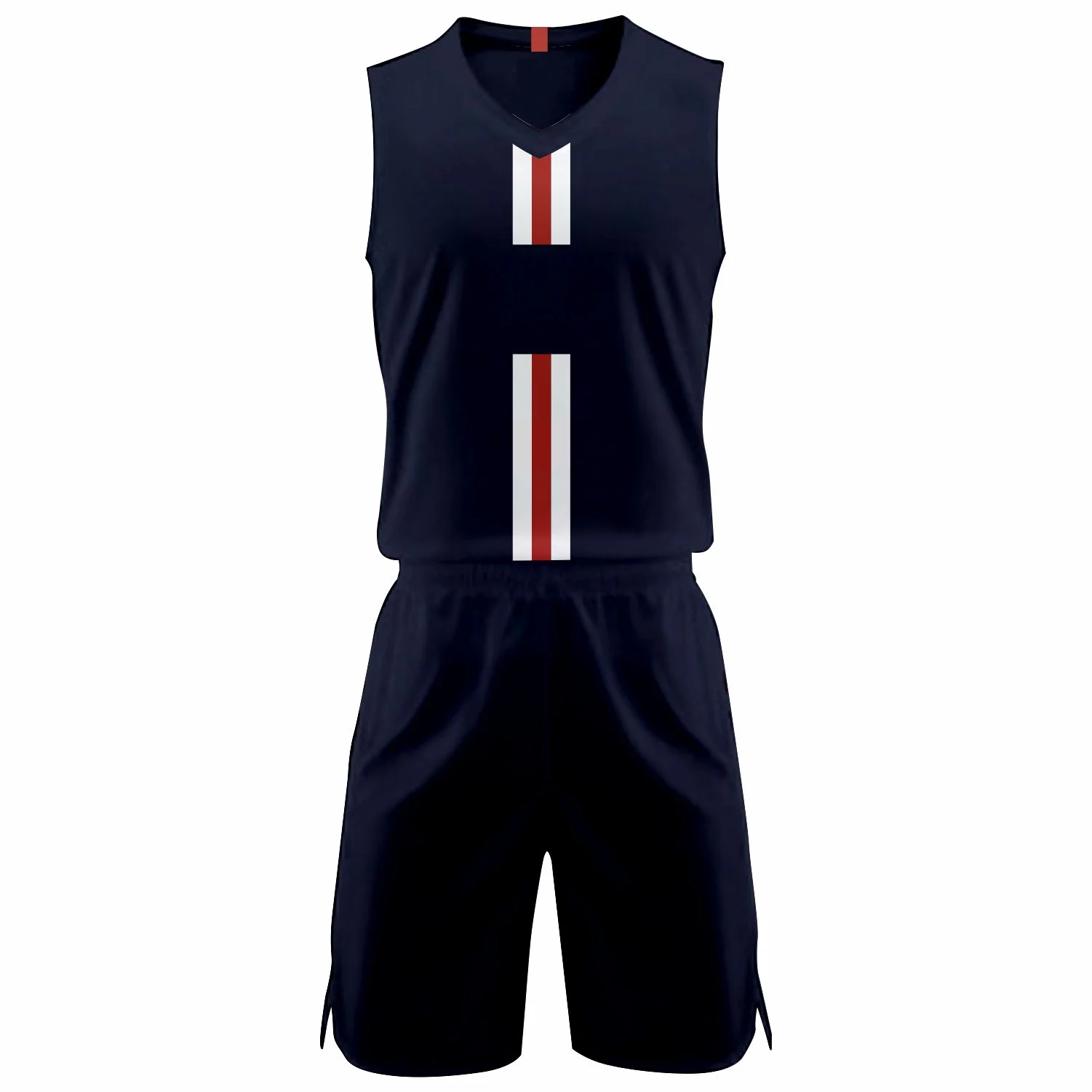 Paris NS Customizable Basketball Jersey With Optional Shorts - Hipona Sports