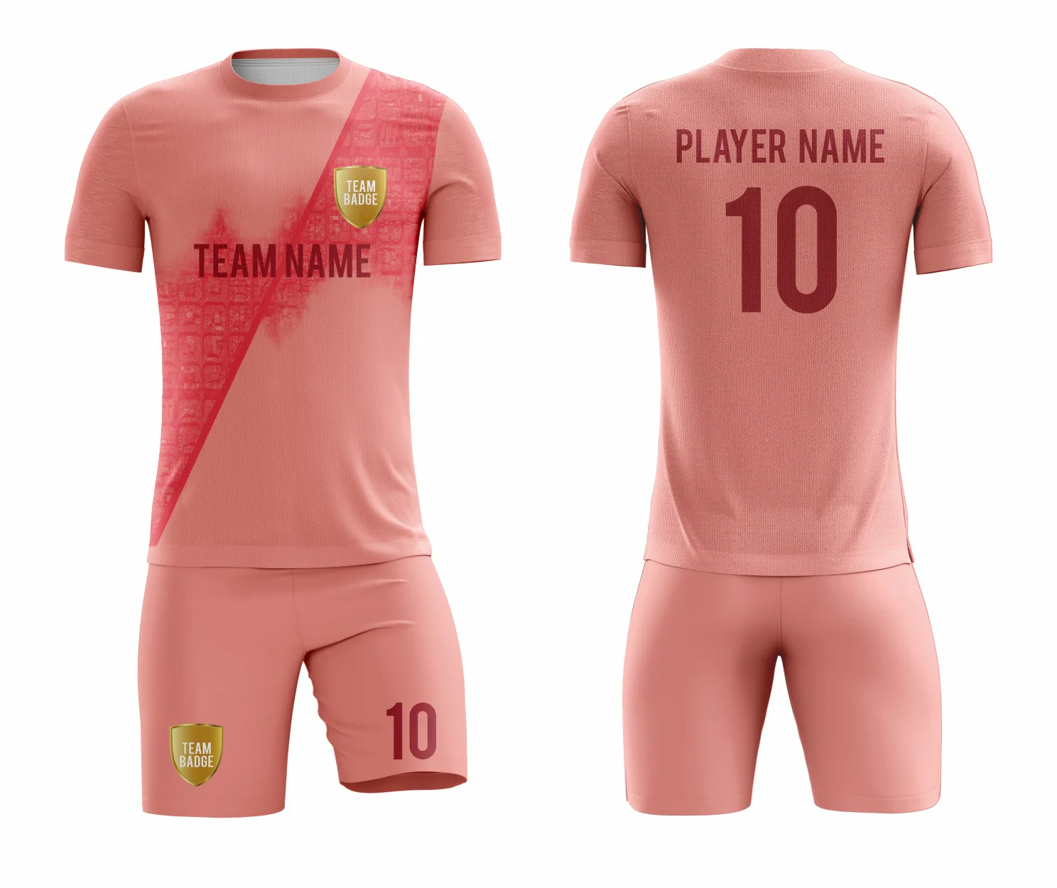 SB 1202 Pink Sublimation Custom Soccer Jersey Adult & Youth Unisex - Hipona Sports