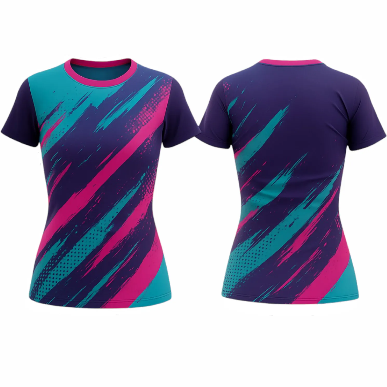 VJ174 Custom Purple Volleyball Jersey - Adult & Youth Unisex - Hipona Sports