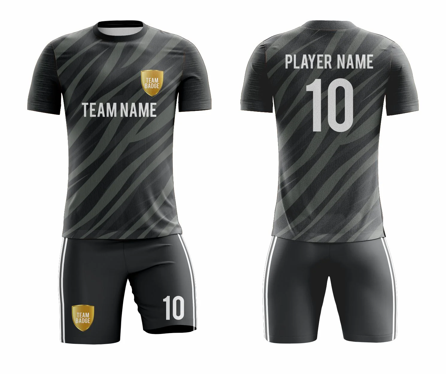 SB 1013 Black Sublimation Custom Soccer Jersey Adult & Youth Unisex - Hipona Sports