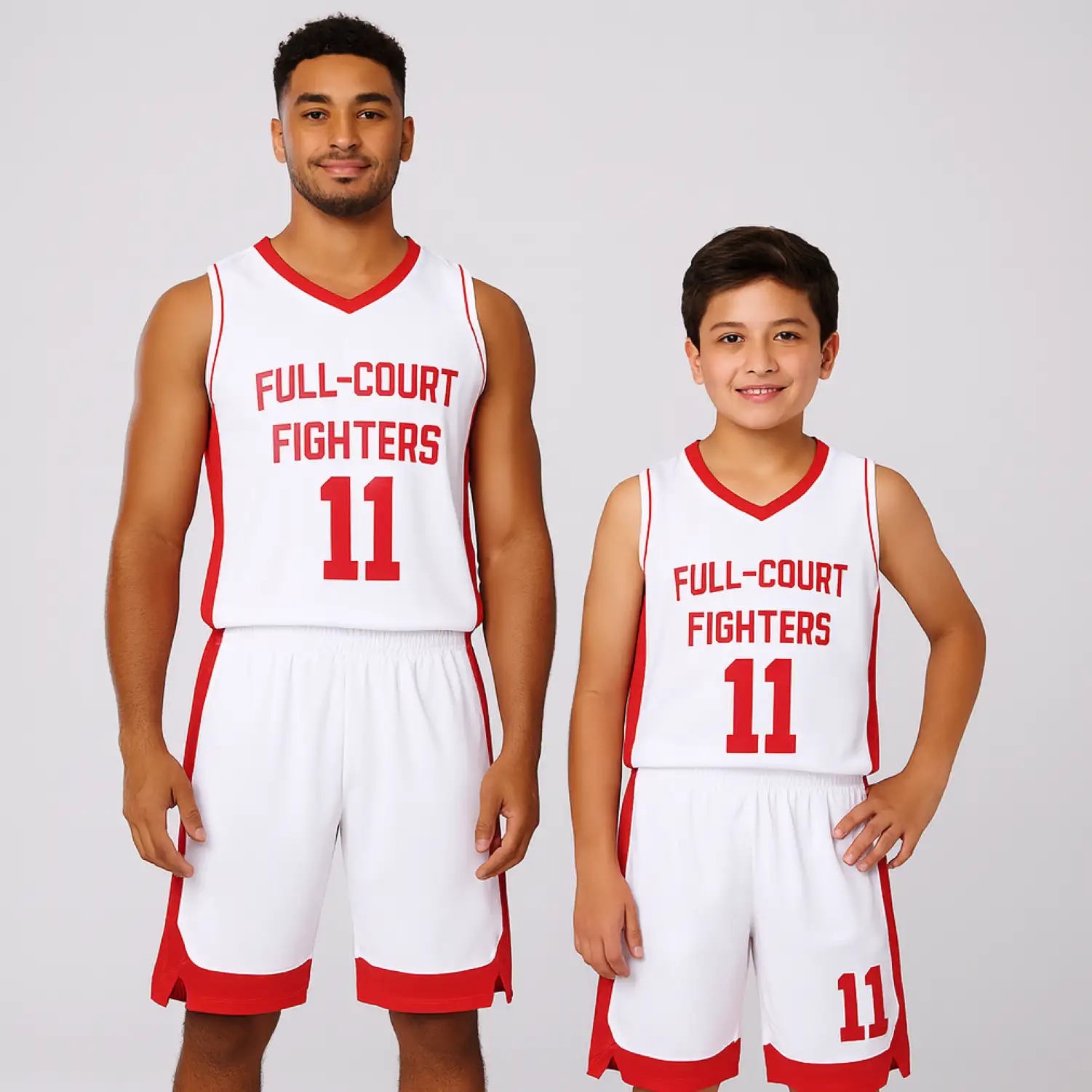 Houston NS Customizable Basketball Jersey With Optional Shorts - Hipona Sports