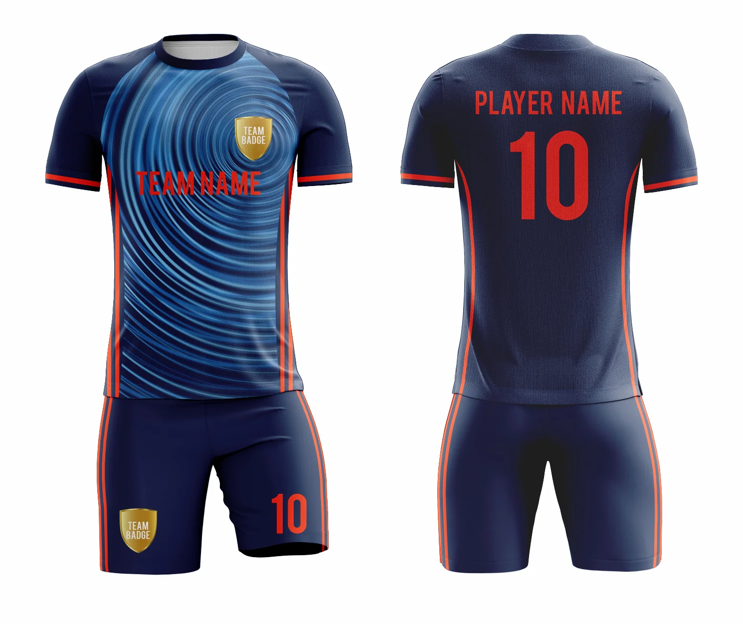SB 1005 Navy Sublimation Custom Soccer Jersey Adult & Youth Unisex - Hipona Sports