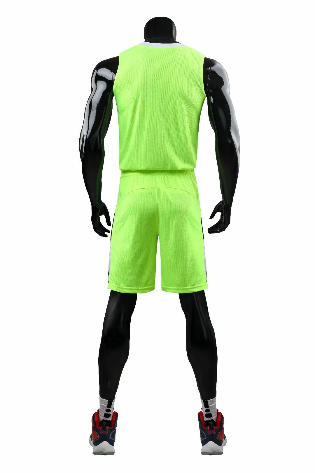 Alley Neon NS Customizable Basketball Jersey With Optional Shorts - Hipona Sports