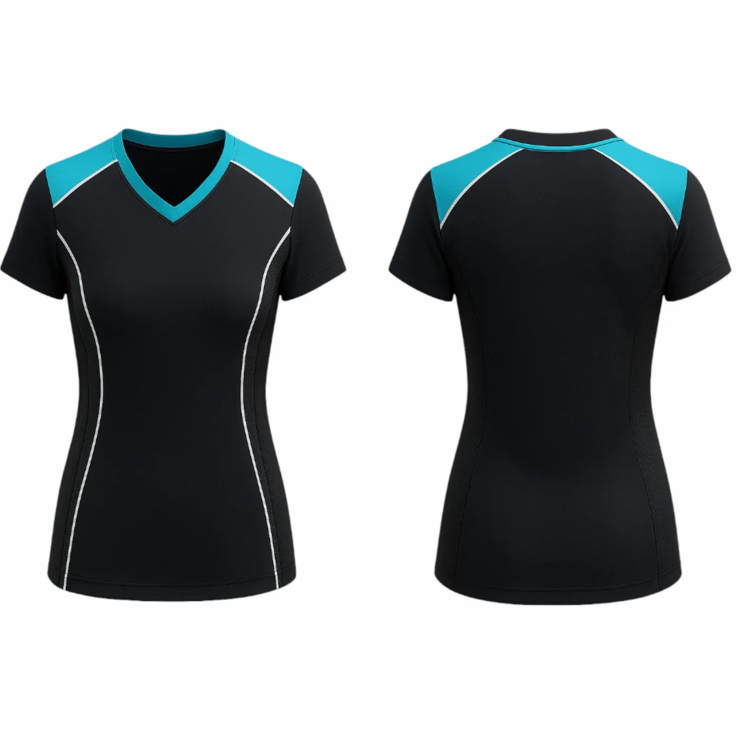 VJ221 Custom Black Volleyball Jersey-Adult & Youth Unisex - Hipona Sports
