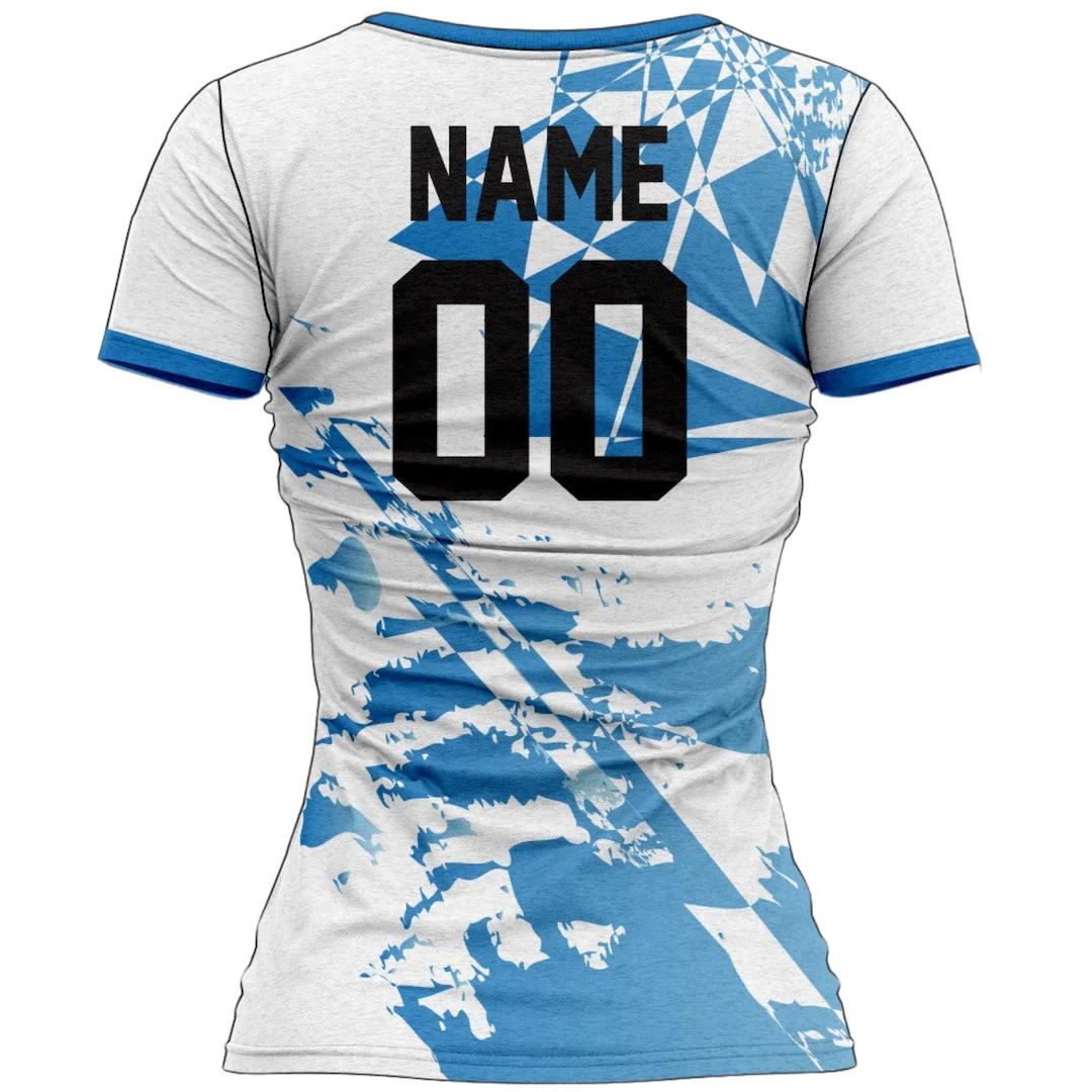 VJ111 Custom White Volleyball Jersey - Adult & Youth Unisex - Hipona Sports