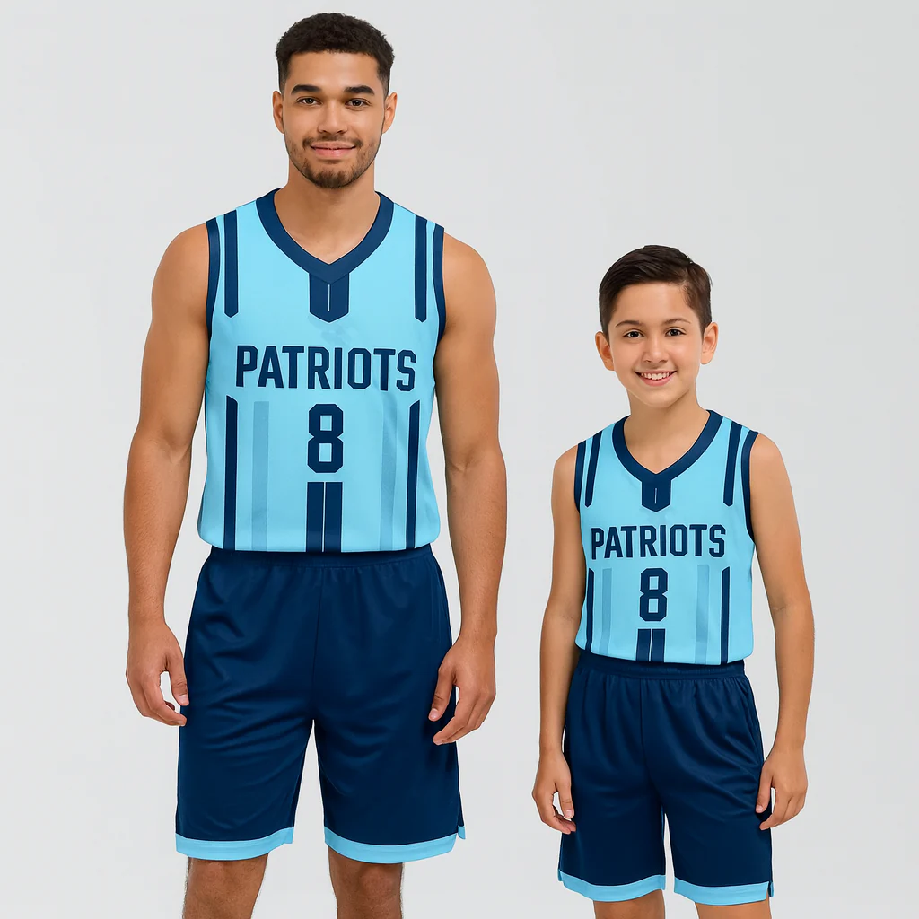 Campeon NS Customizable Basketball Jersey With Optional Shorts - Hipona Sports
