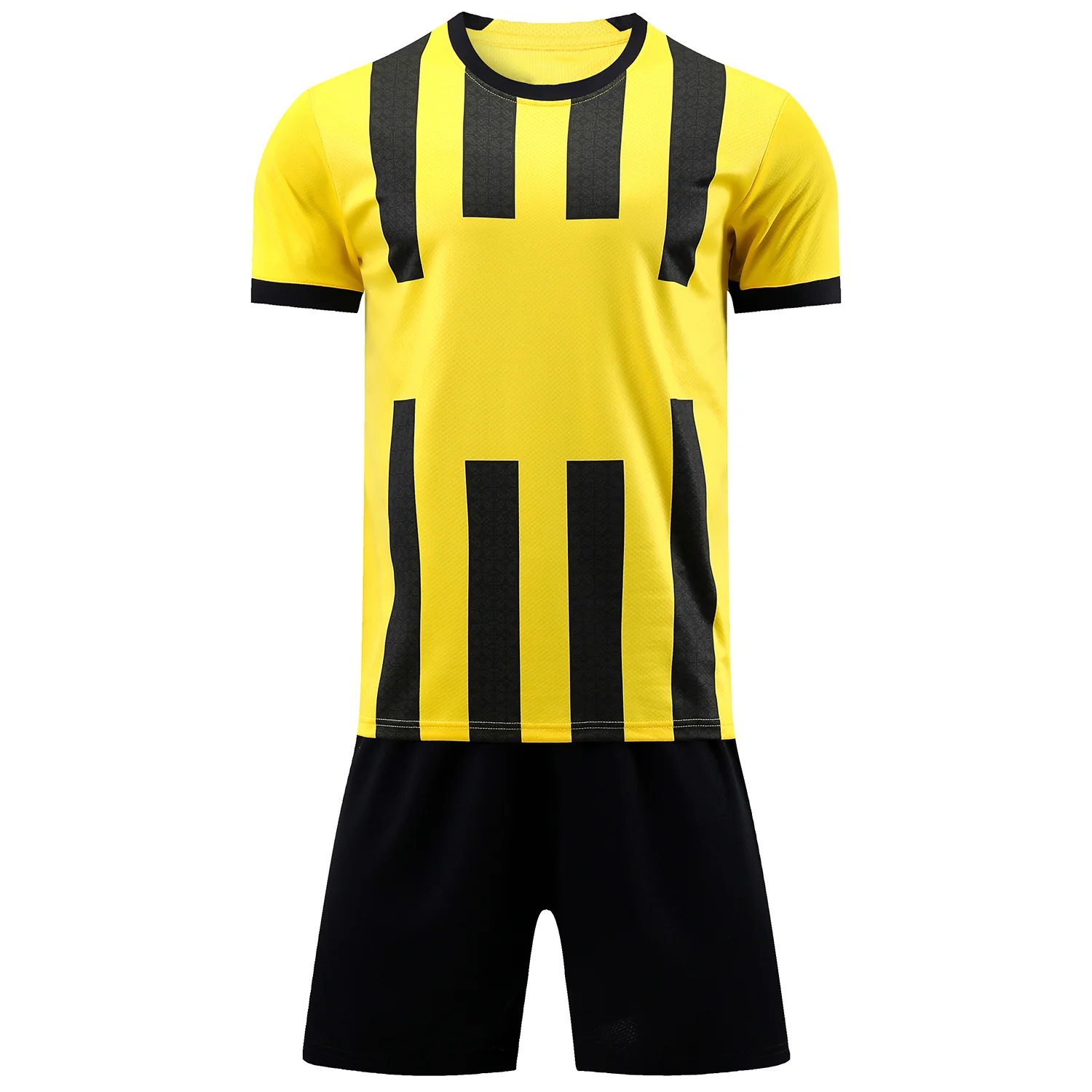 Rhine Yellow SS Youth Soccer Uniform Kit - Hipona Sports