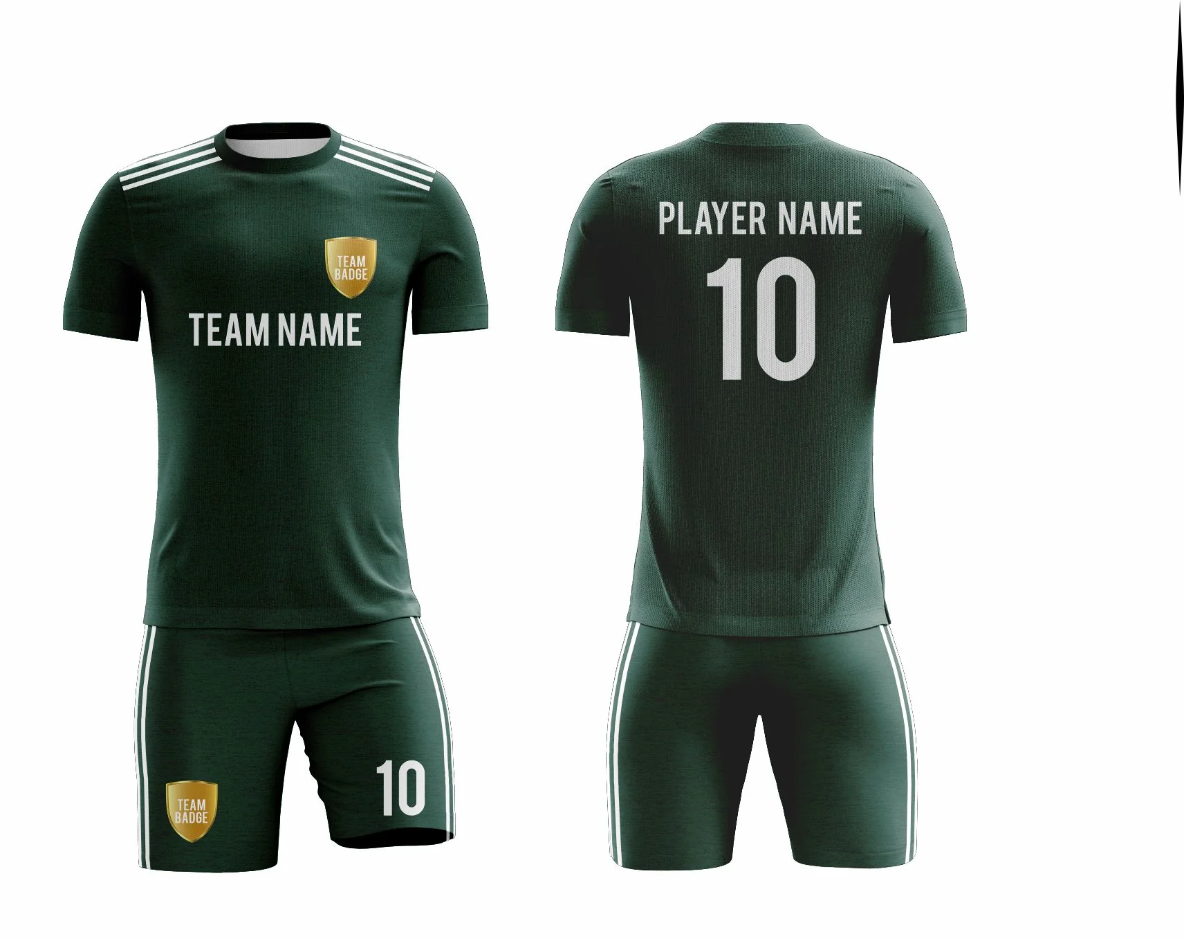 SB 1187 Green Sublimation Custom Soccer Jersey Adult & Youth Unisex - Hipona Sports
