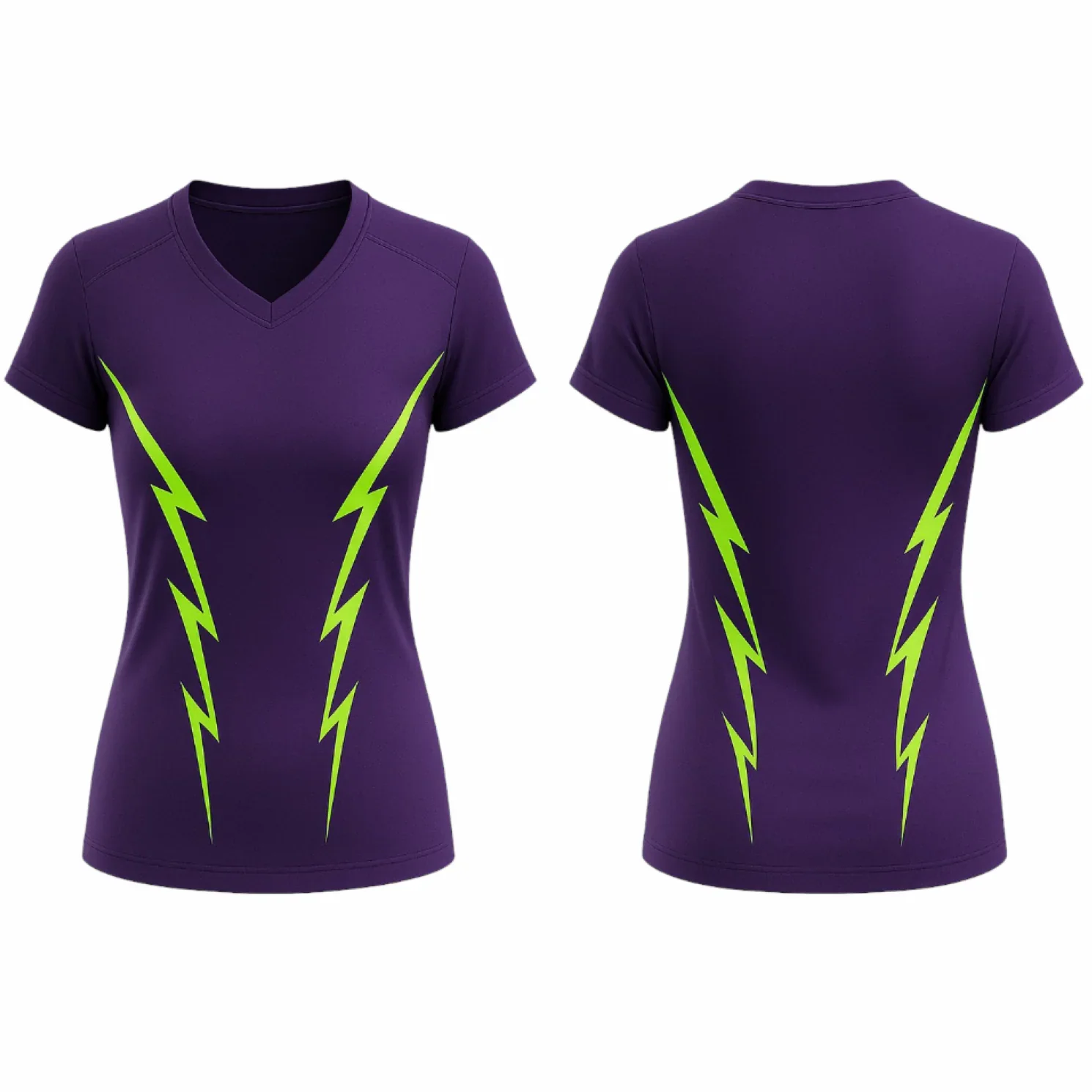 VJ231 Custom Purple Volleyball Jersey-Adult & Youth Unisex - Hipona Sports