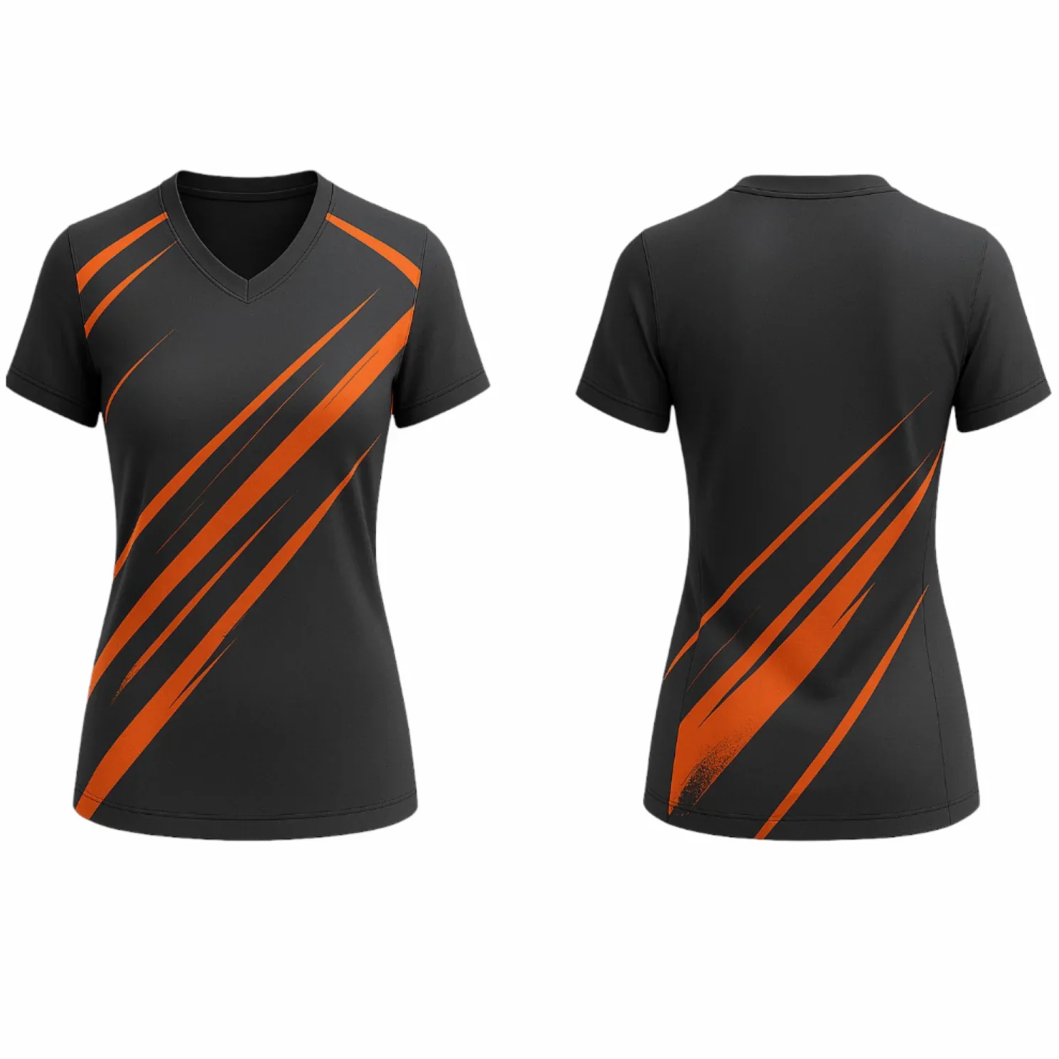 VJ236 Custom Black Volleyball Jersey-Adult & Youth Unisex - Hipona Sports