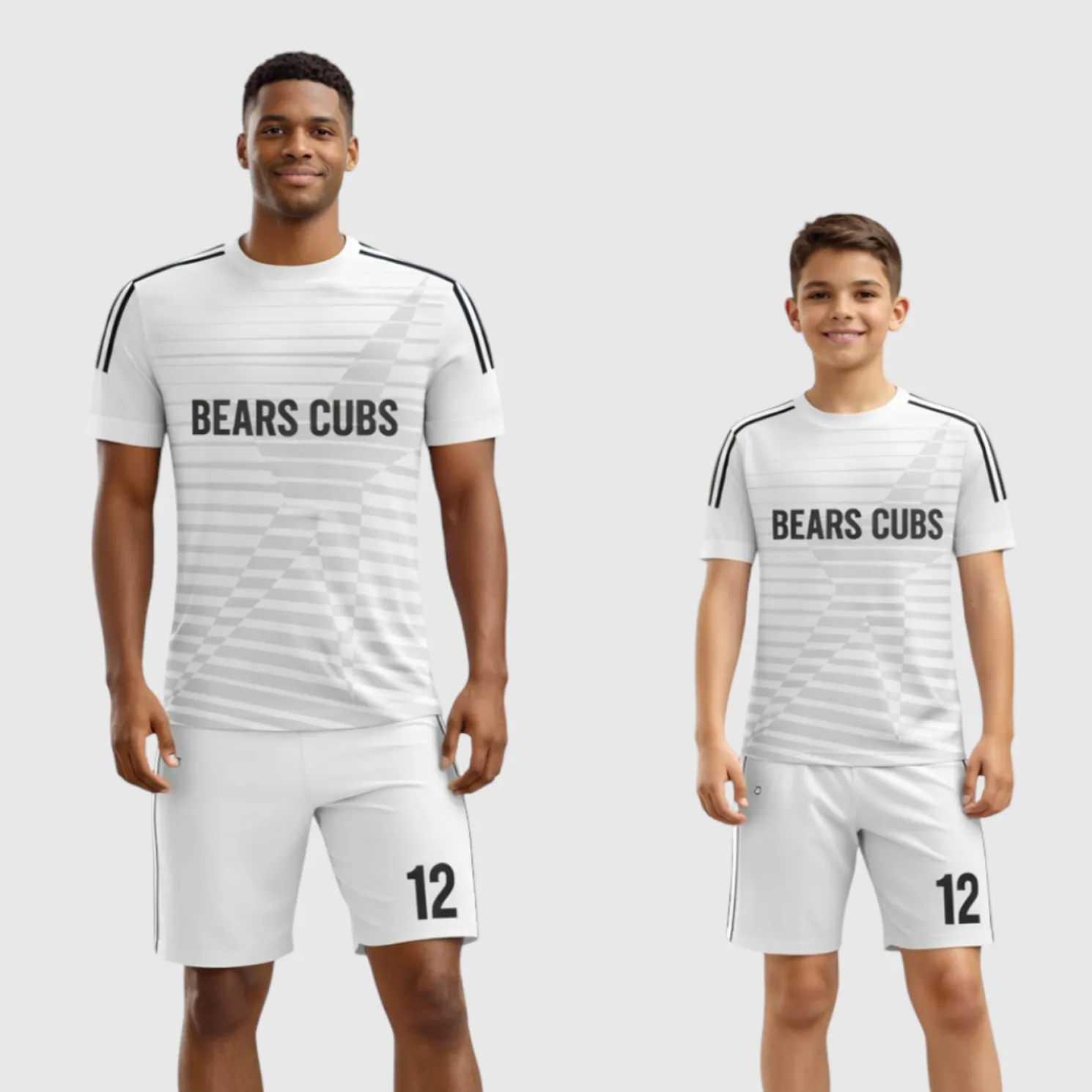 SB 1220 White Sublimation Custom Soccer Jersey Adult & Youth Unisex - Hipona Sports