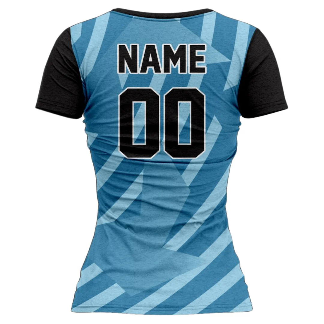 VJ119 Custom Blue Volleyball Jersey - Adult & Youth Unisex - Hipona Sports