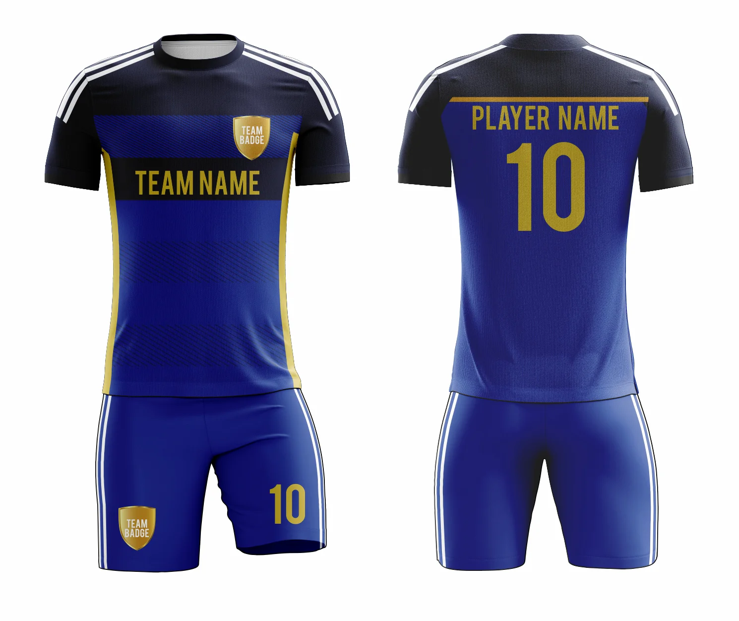 SB 1165 Blue Sublimation Custom Soccer Jersey Adult & Youth Unisex - Hipona Sports