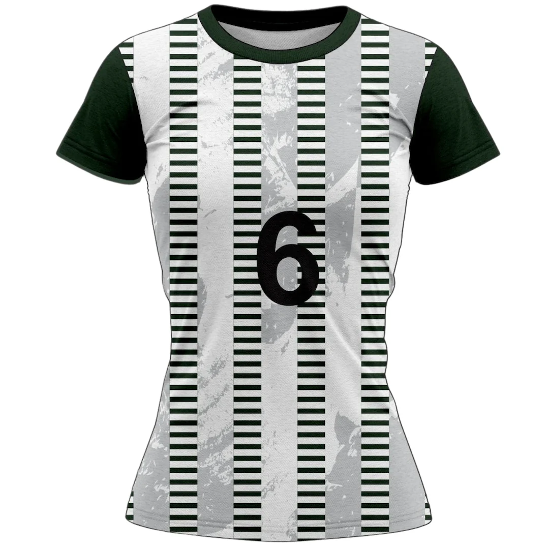 VJ142 Custom White Volleyball Jersey - Adult & Youth Unisex - Hipona Sports