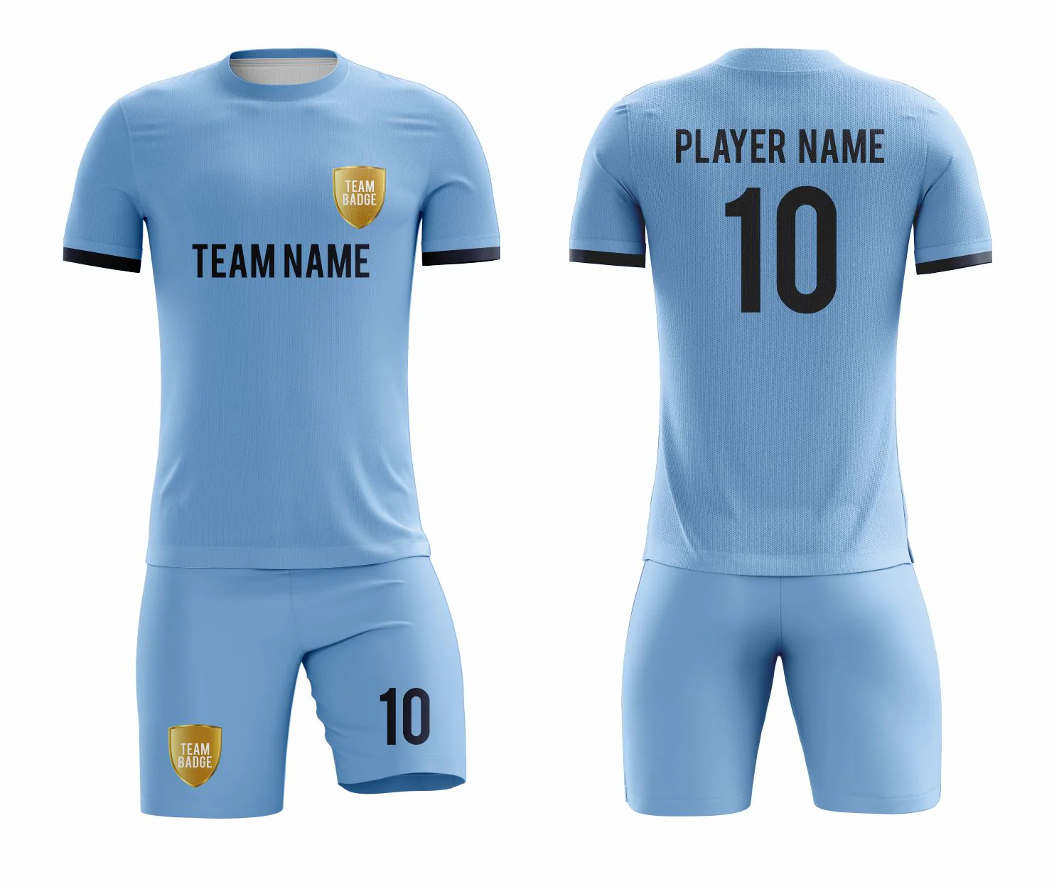SB 1134 Blue Sublimation Custom Soccer Jersey Adult & Youth Unisex - Hipona Sports