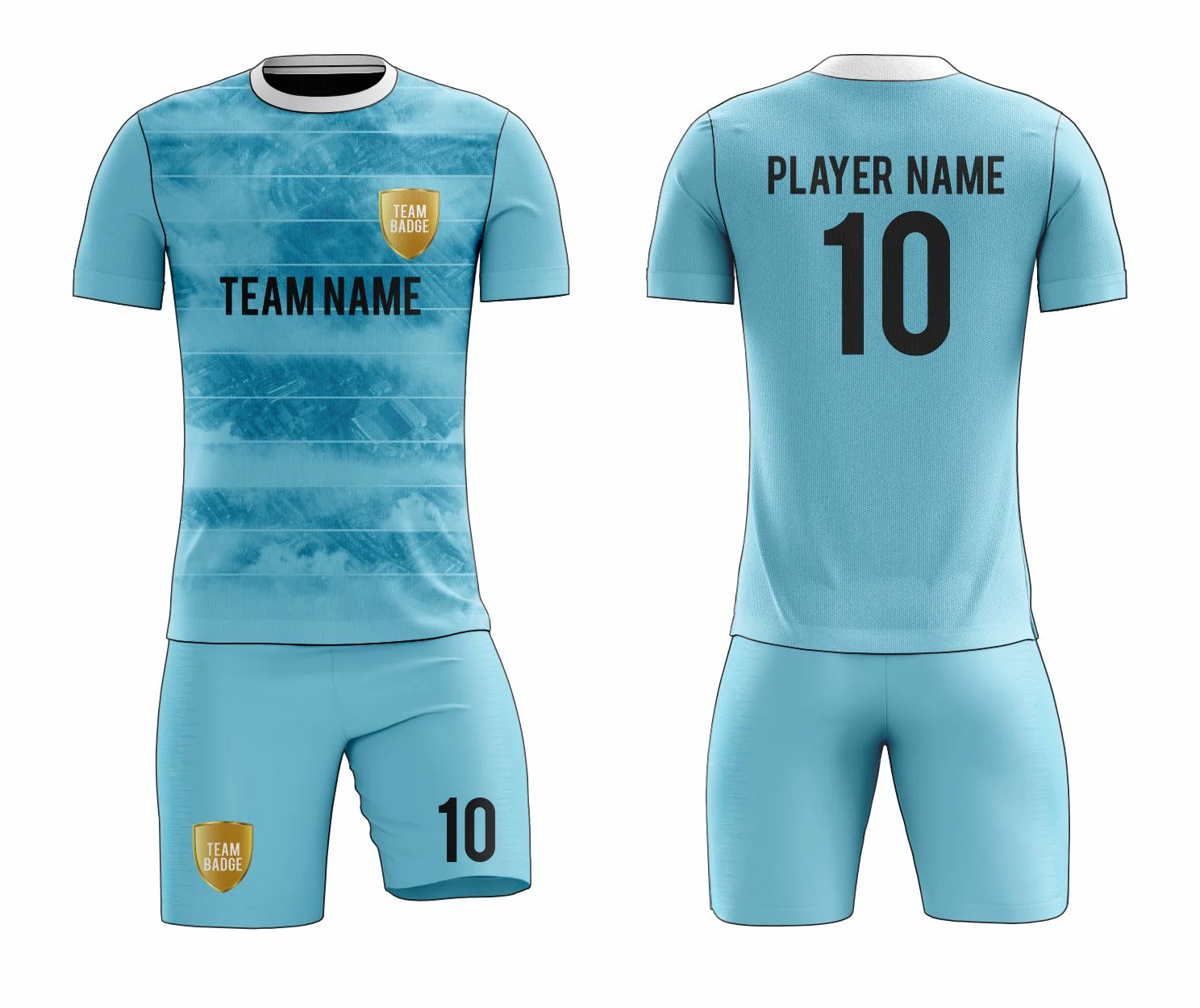 SB 12781 Blue Sublimation Custom Soccer Jersey Adult & Youth Unisex - Hipona Sports