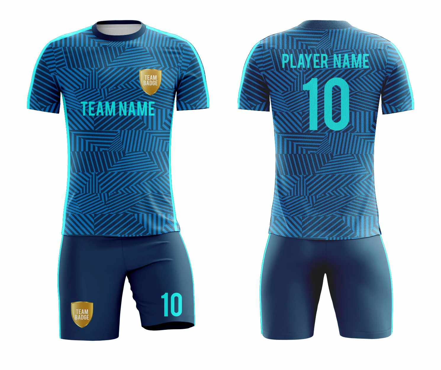 SB 1244 Blue Sublimation Custom Soccer Jersey Adult & Youth Unisex - Hipona Sports