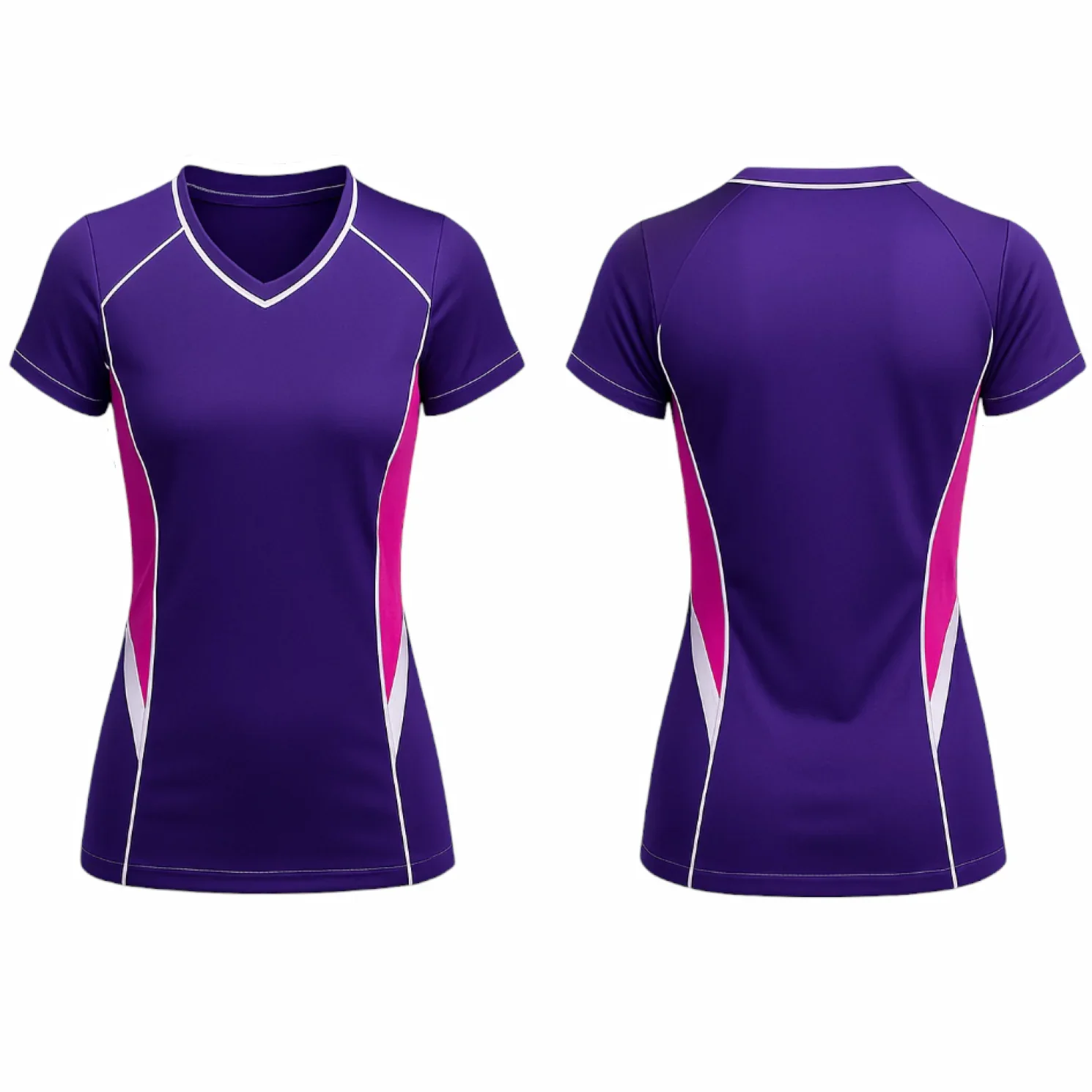 VJ216 Custom Purple Volleyball Jersey - Adult & Youth Unisex - Hipona Sports