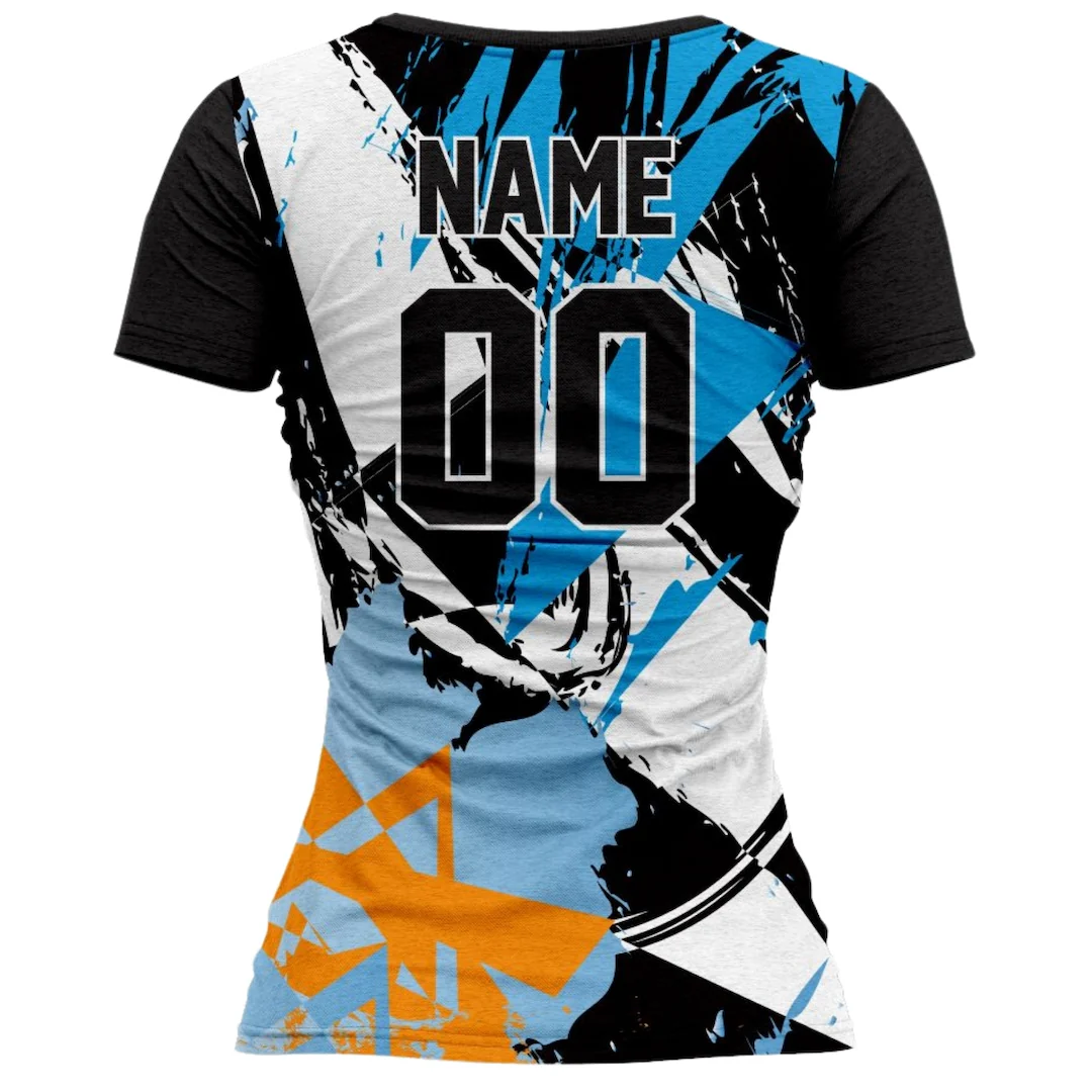 VJ113 Custom White Volleyball Jersey - Adult & Youth Unisex - Hipona Sports