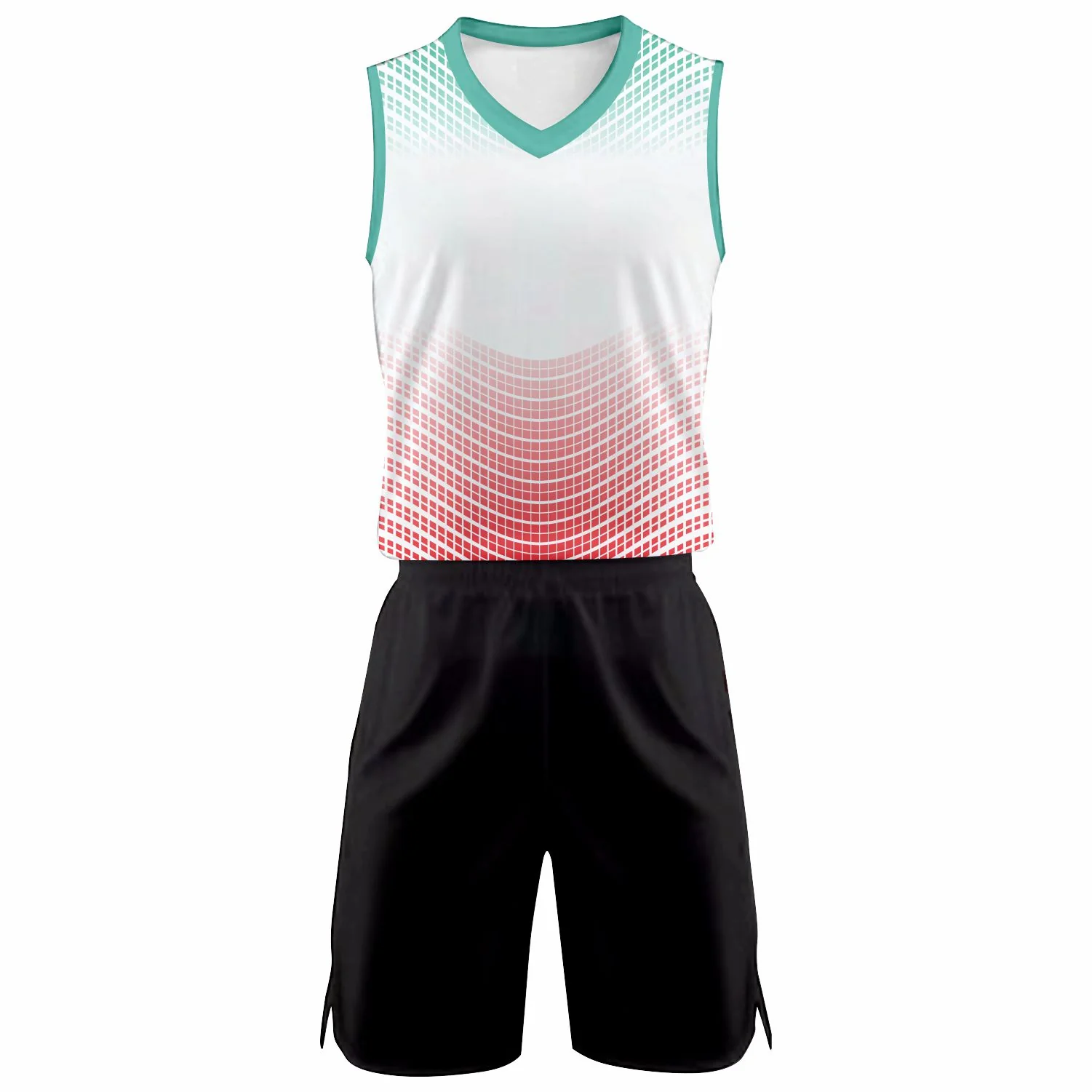 Coded NS Customizable Basketball Jersey With Optional Shorts - Hipona Sports
