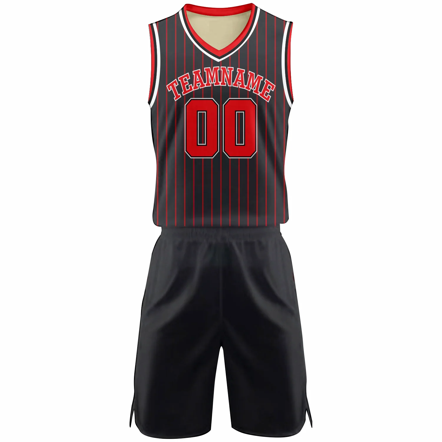 Streak NS Customizable Basketball Jersey With Optional Shorts - Hipona Sports