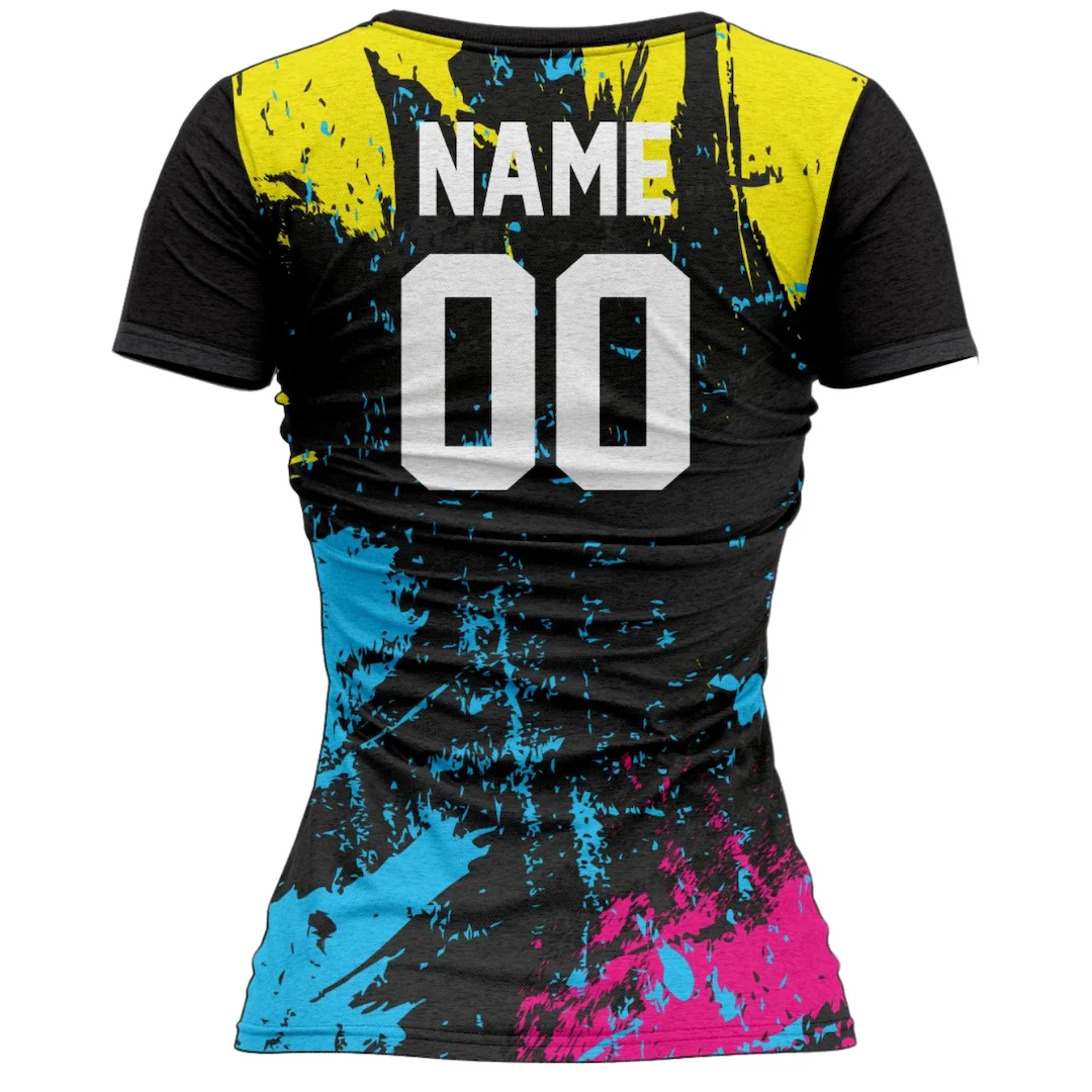 VJ105 Custom Black Volleyball Jersey - Adult & Youth Unisex - Hipona Sports