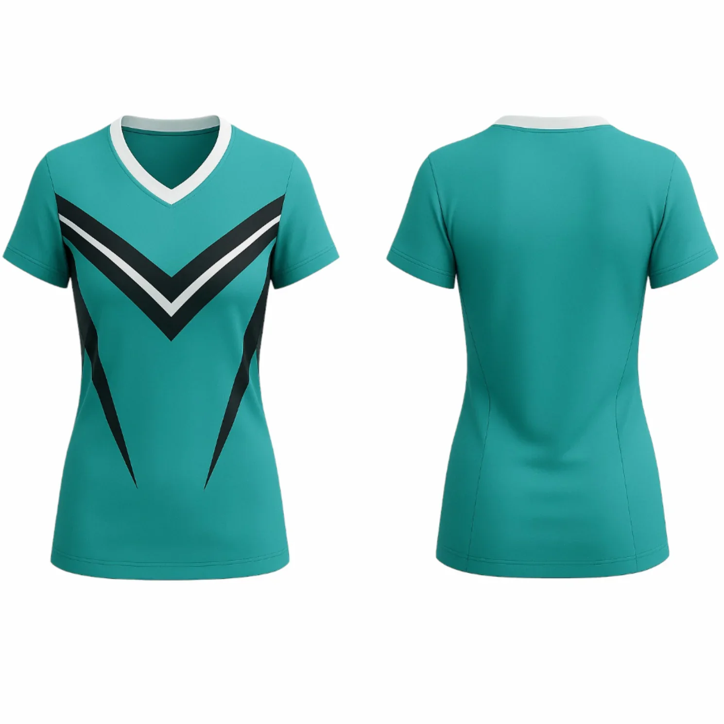 VJ239 Custom Teal Volleyball Jersey-Adult & Youth Unisex - Hipona Sports