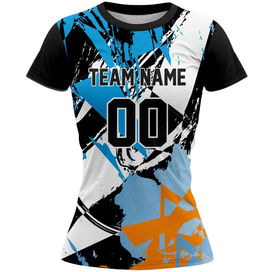 VJ113 Custom White Volleyball Jersey - Adult & Youth Unisex - Hipona Sports