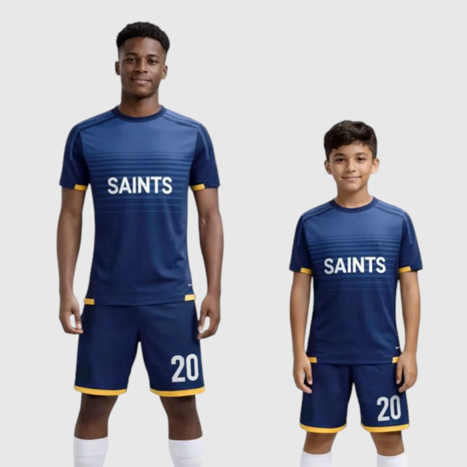 SB 1012 Navy Sublimation Custom Soccer Jersey Adult & Youth Unisex - Hipona Sports
