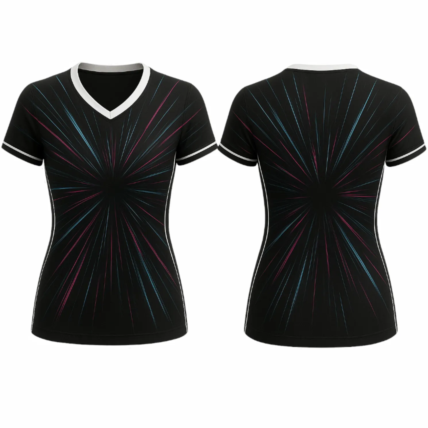 VJ187 Custom Black Volleyball Jersey - Adult & Youth Unisex - Hipona Sports