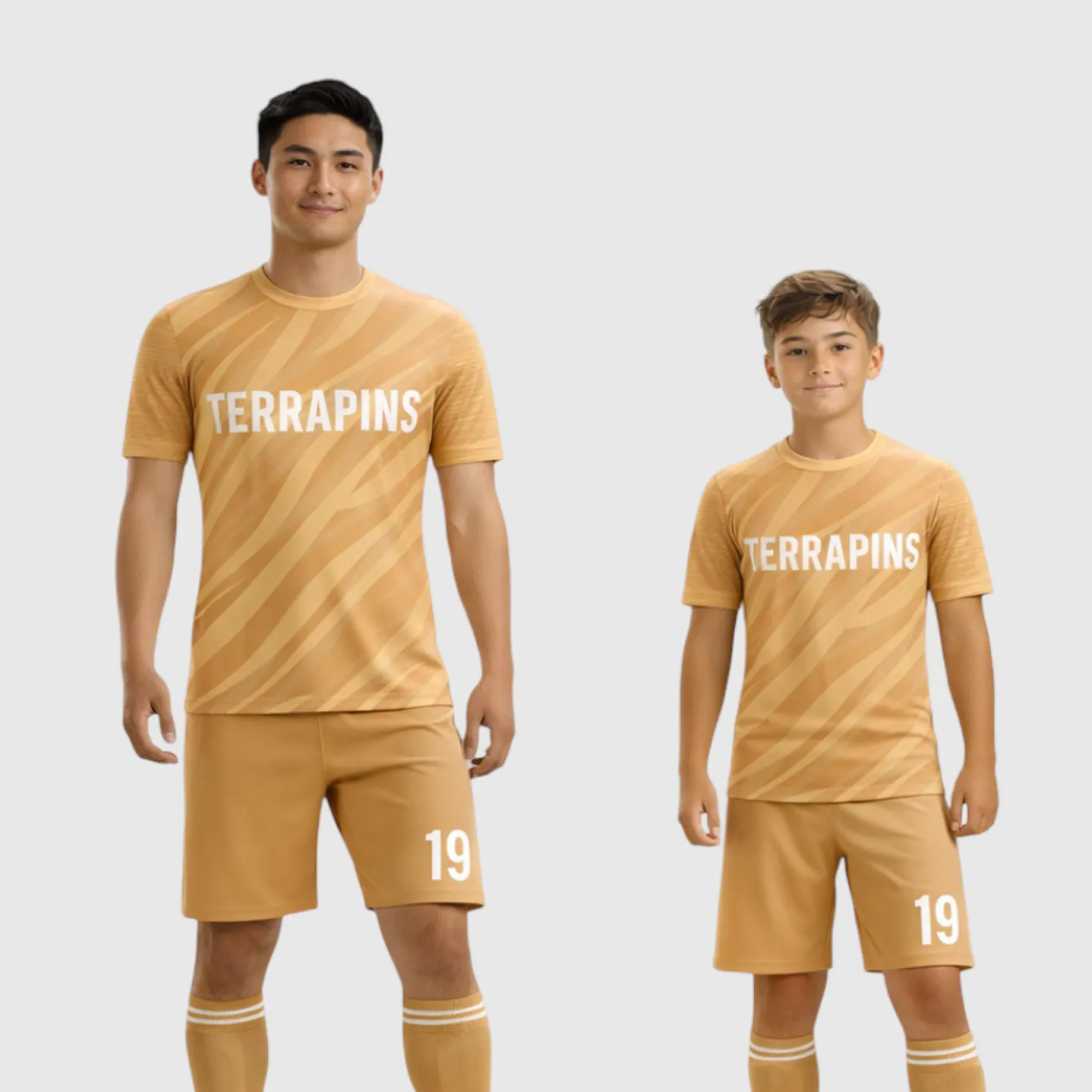 SB 1086 Orange Sublimation Custom Soccer Jersey Adult & Youth Unisex - Hipona Sports