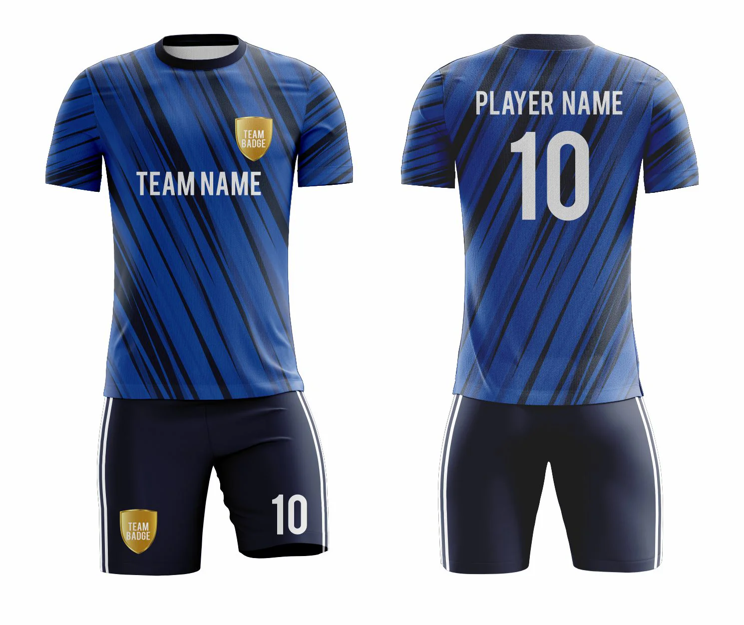 SB 1089 Blue Sublimation Custom Soccer Jersey Adult & Youth Unisex - Hipona Sports