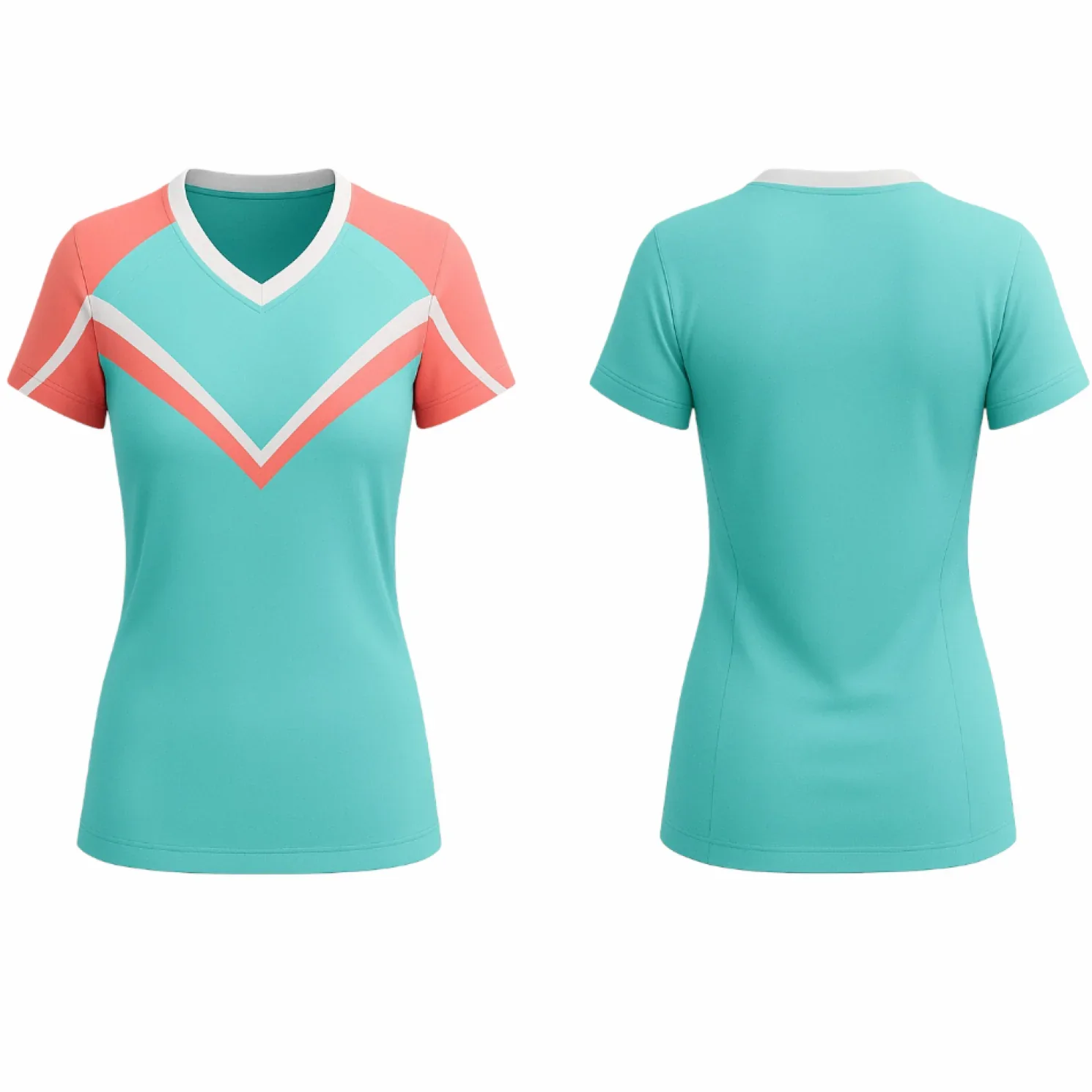 VJ241 Custom Aqua Volleyball Jersey-Adult & Youth Unisex - Hipona Sports