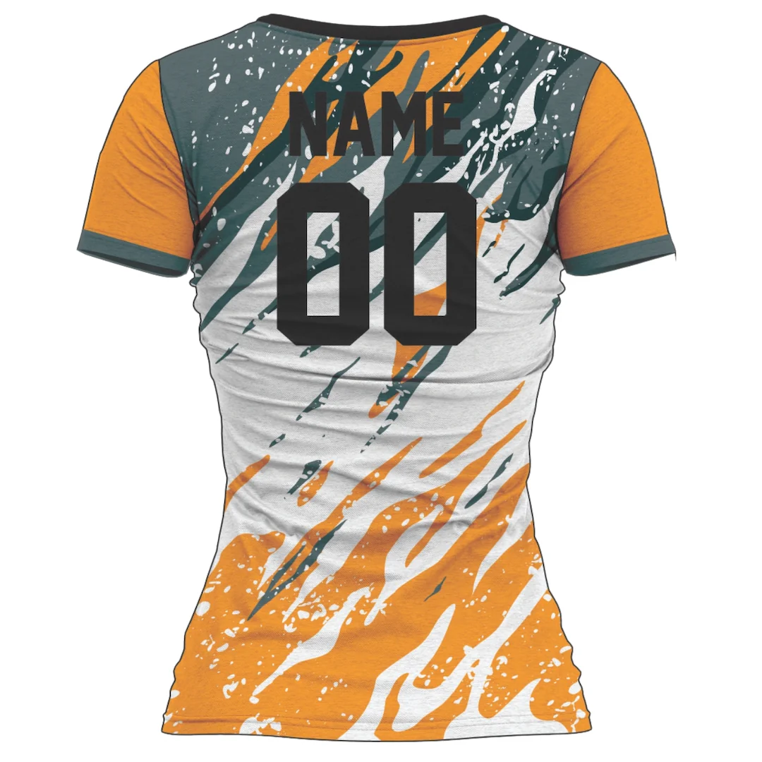 VJ126 Custom White Volleyball Jersey - Adult & Youth Unisex - Hipona Sports