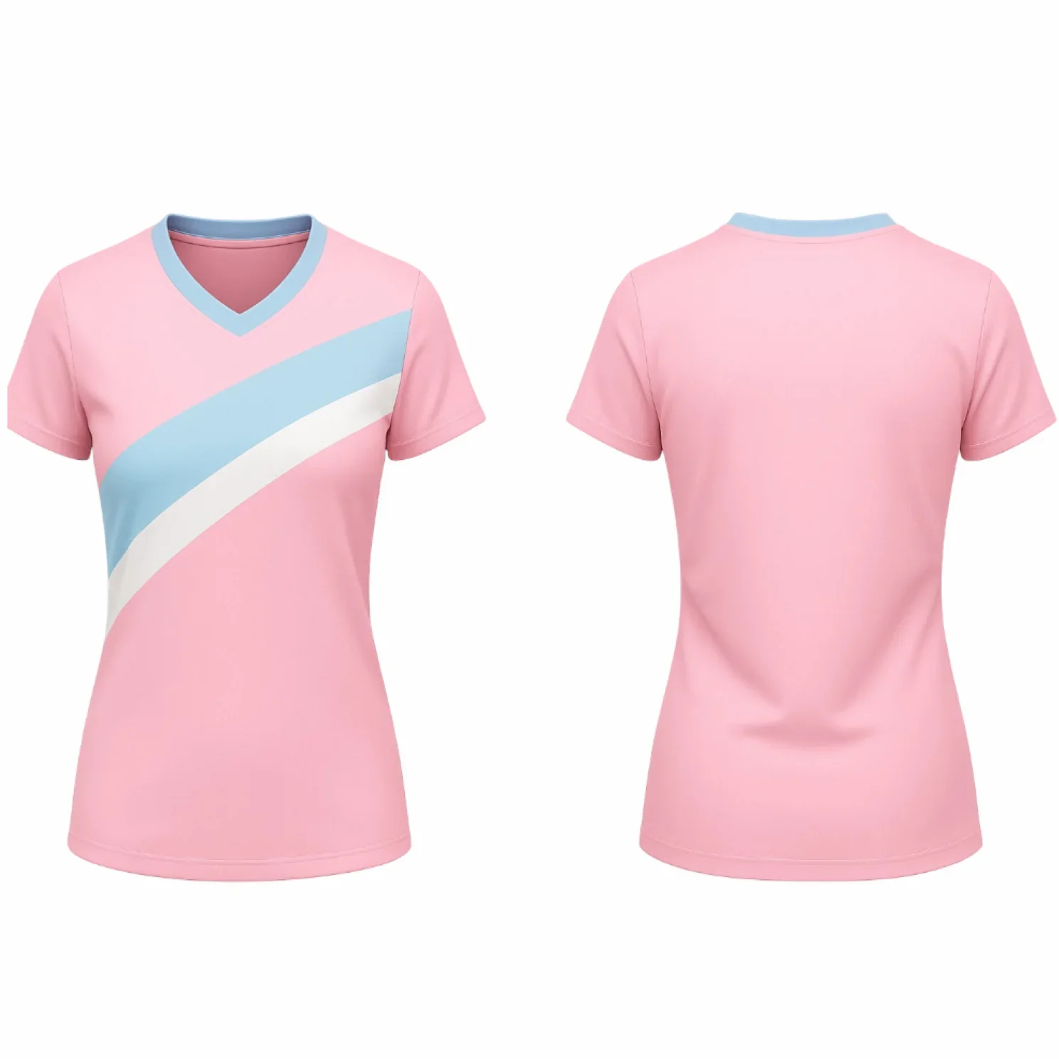 VJ243 Custom Pink Volleyball Jersey-Adult & Youth Unisex - Hipona Sports