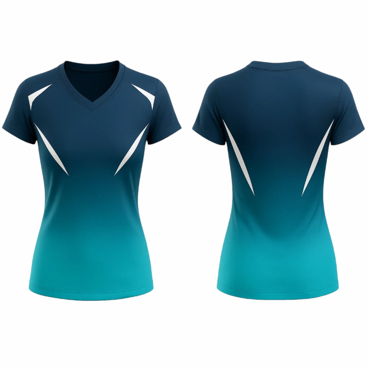 VJ228 Custom Teal Volleyball Jersey-Adult & Youth Unisex - Hipona Sports