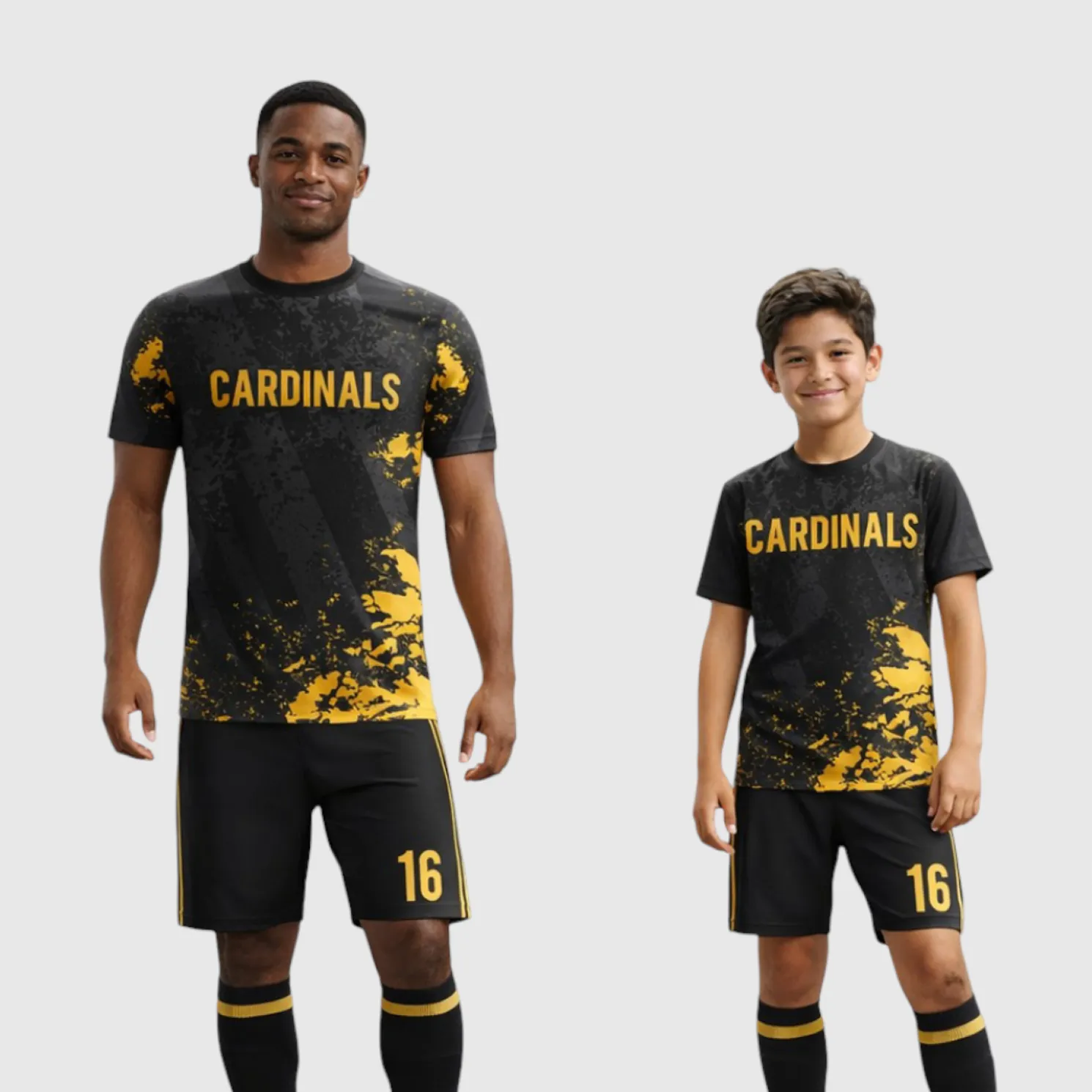 SB 1127 Black Sublimation Custom Soccer Jersey Adult & Youth Unisex - Hipona Sports