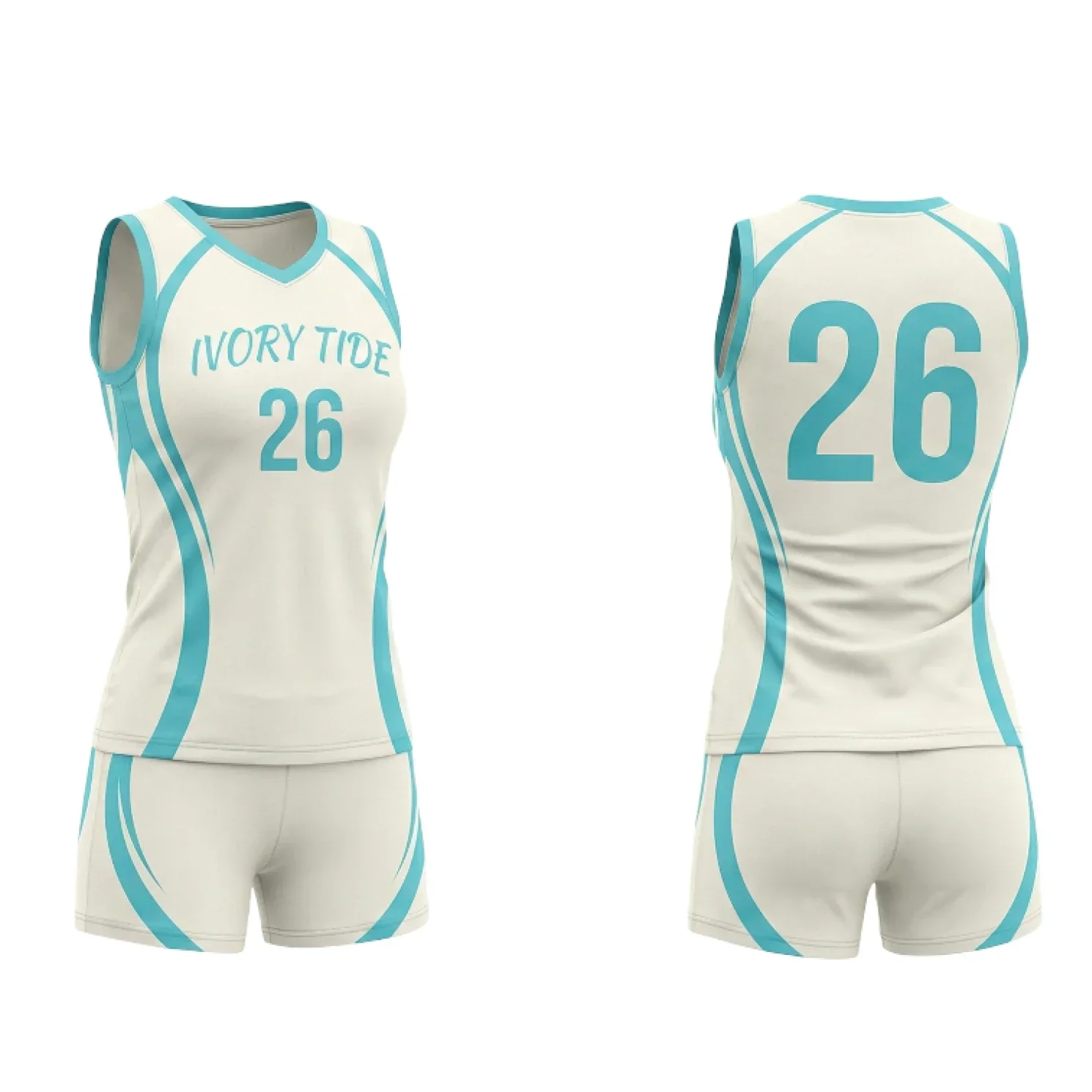 VJ270 Custom Volleyball Jersey-Adult & Youth Unisex - Hipona Sports
