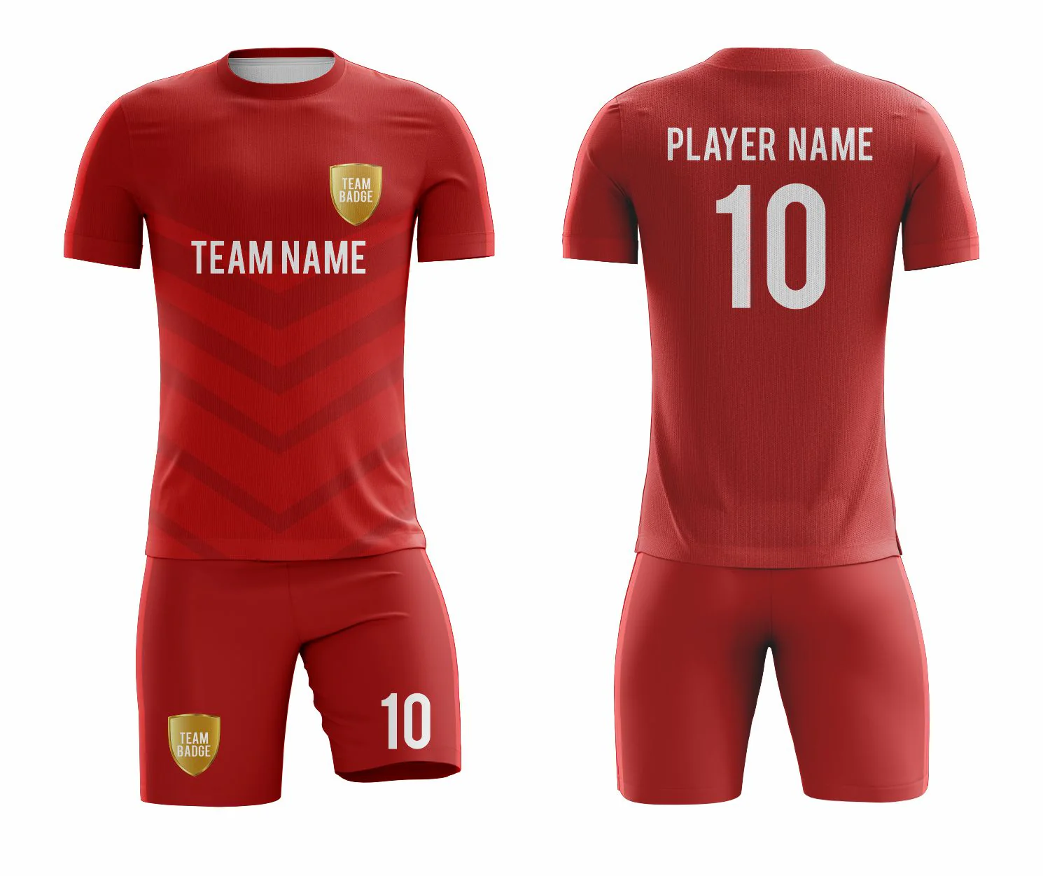 SB 12899 Red Sublimation Custom Soccer Jersey Adult & Youth Unisex - Hipona Sports