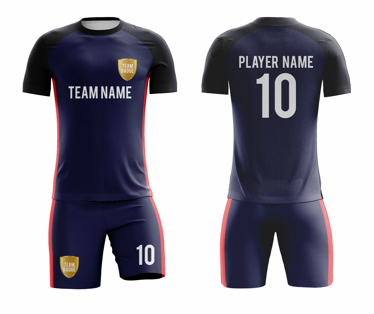SB 1252 Navy Sublimation Custom Soccer Jersey Adult & Youth Unisex - Hipona Sports