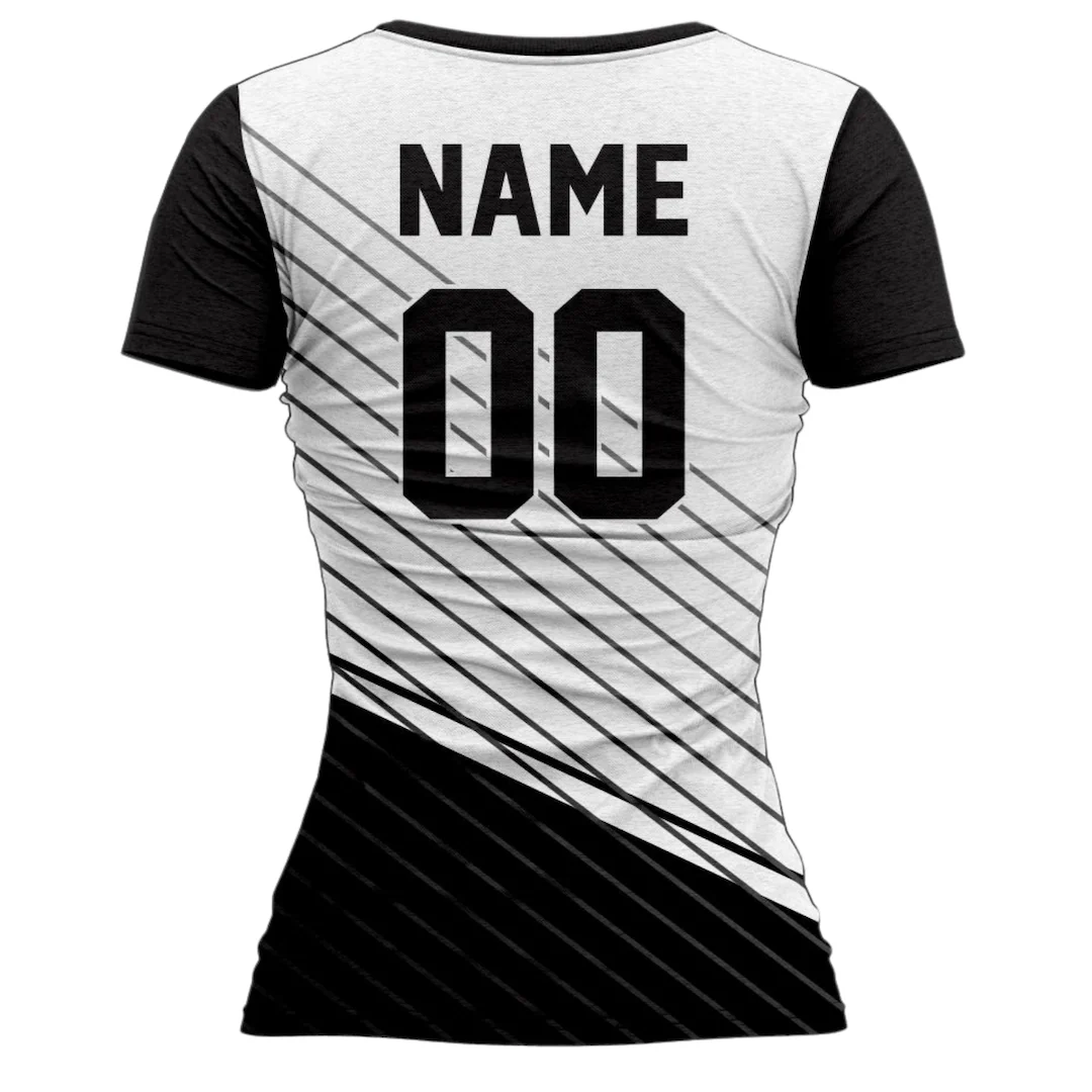 VJ127 Custom White Volleyball Jersey - Adult & Youth Unisex - Hipona Sports