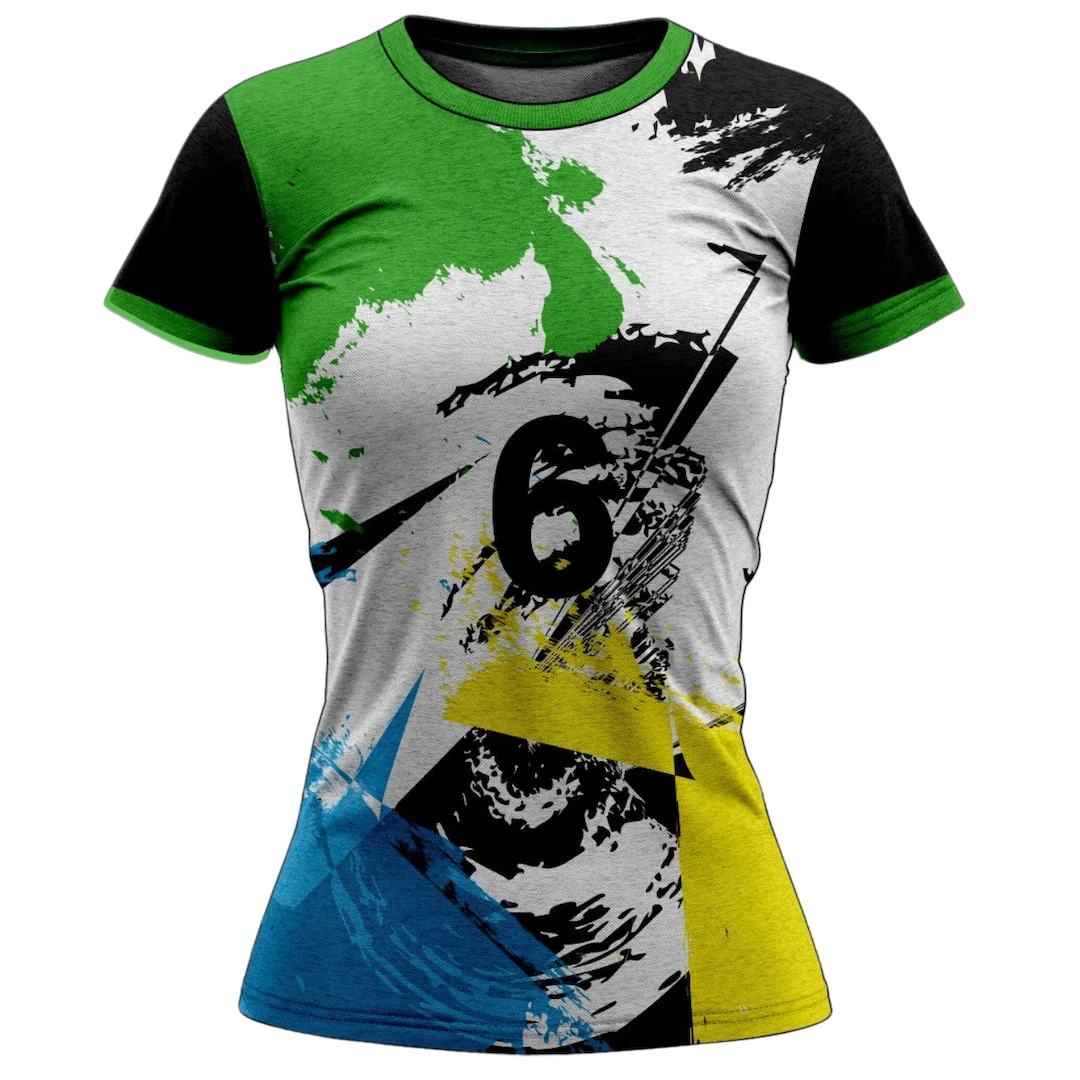 VJ106 Custom White Volleyball Jersey - Adult & Youth Unisex - Hipona Sports