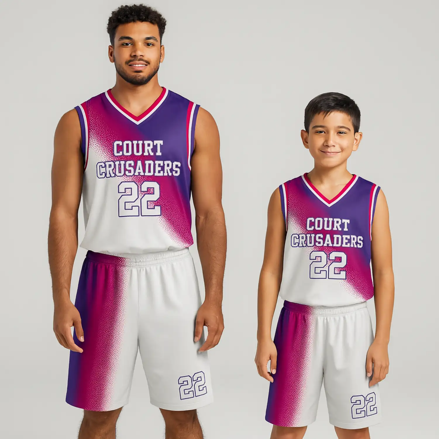 Vibe NS Customizable Basketball Jersey With Optional Shorts - Hipona Sports
