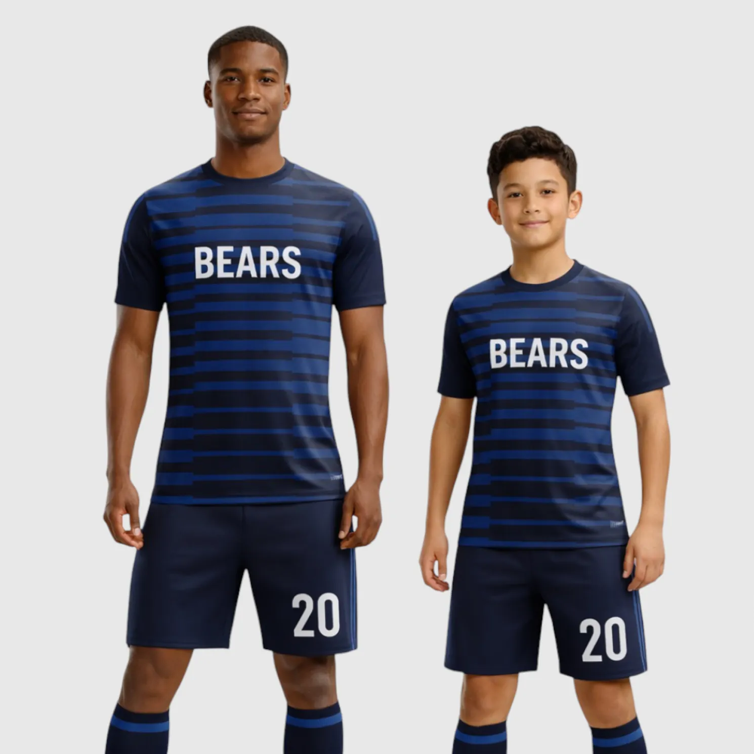 SB 1215 Black Sublimation Custom Soccer Jersey Adult & Youth Unisex - Hipona Sports