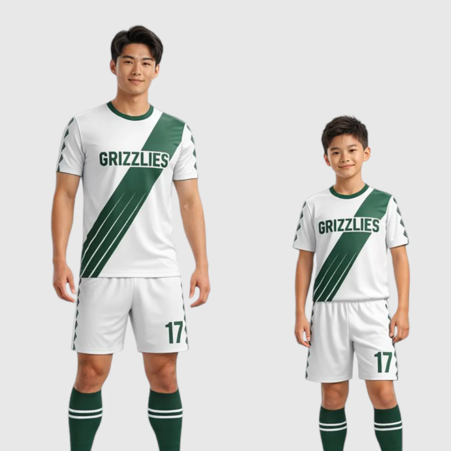 SB 1163 White Sublimation Custom Soccer Jersey Adult & Youth Unisex - Hipona Sports