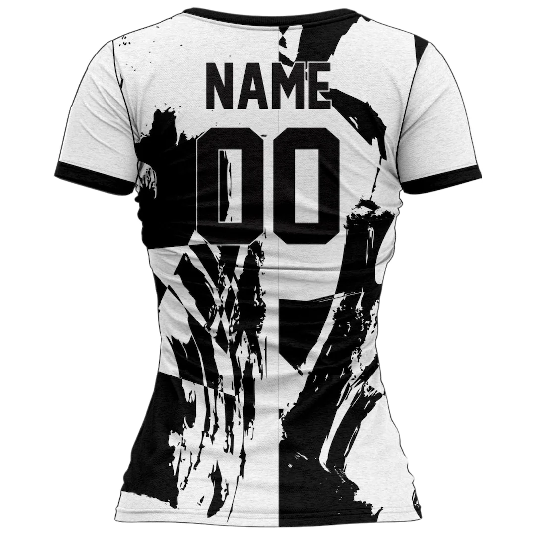 VJ138 Custom White Volleyball Jersey - Adult & Youth Unisex - Hipona Sports