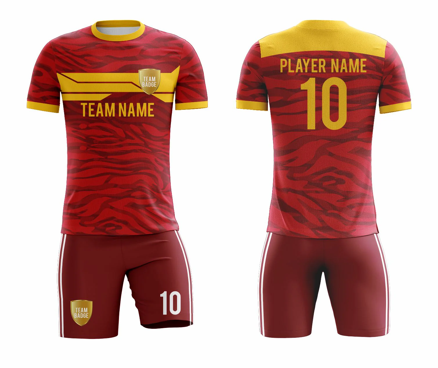 SB 1038 Red Sublimation Custom Soccer Jersey Adult & Youth Unisex - Hipona Sports