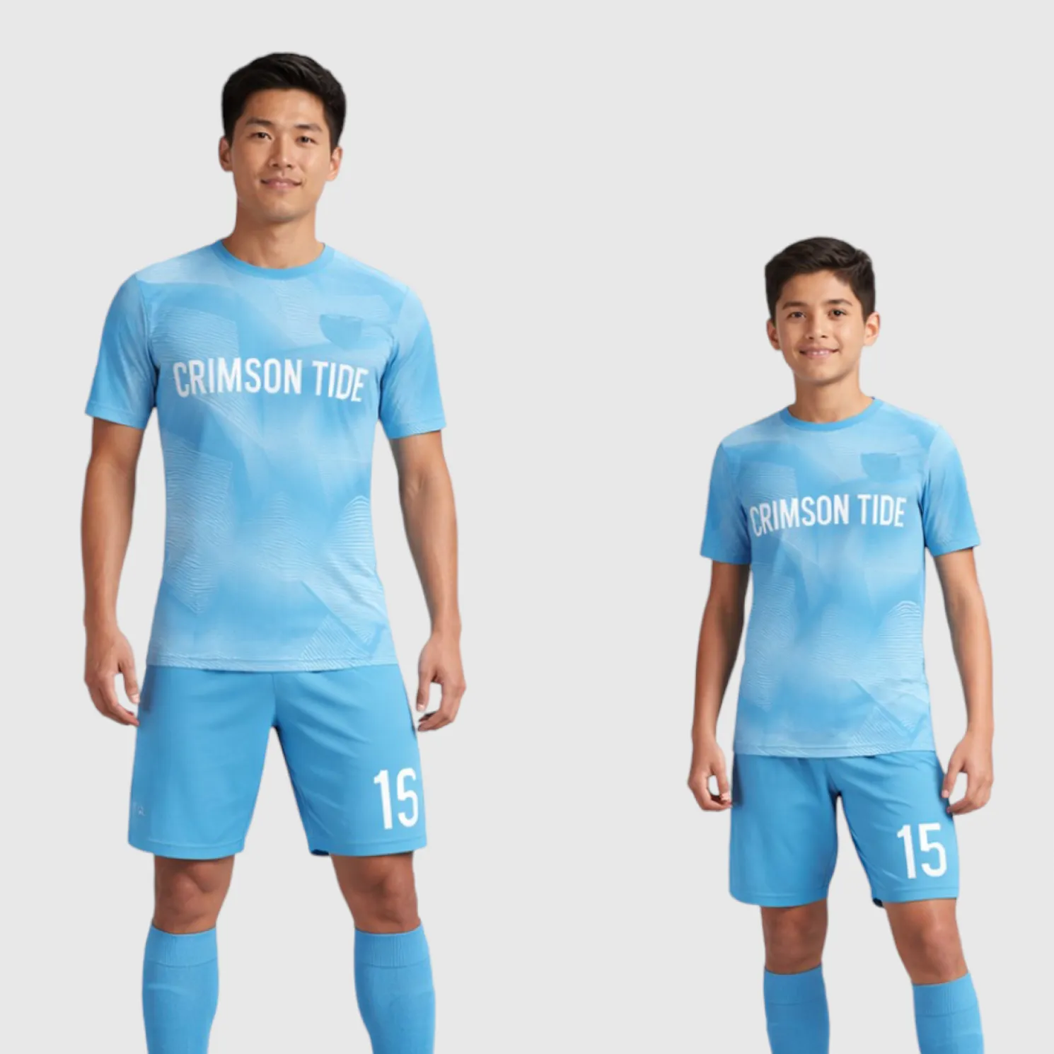SB 1157 Blue Sublimation Custom Soccer Jersey Adult & Youth Unisex - Hipona Sports